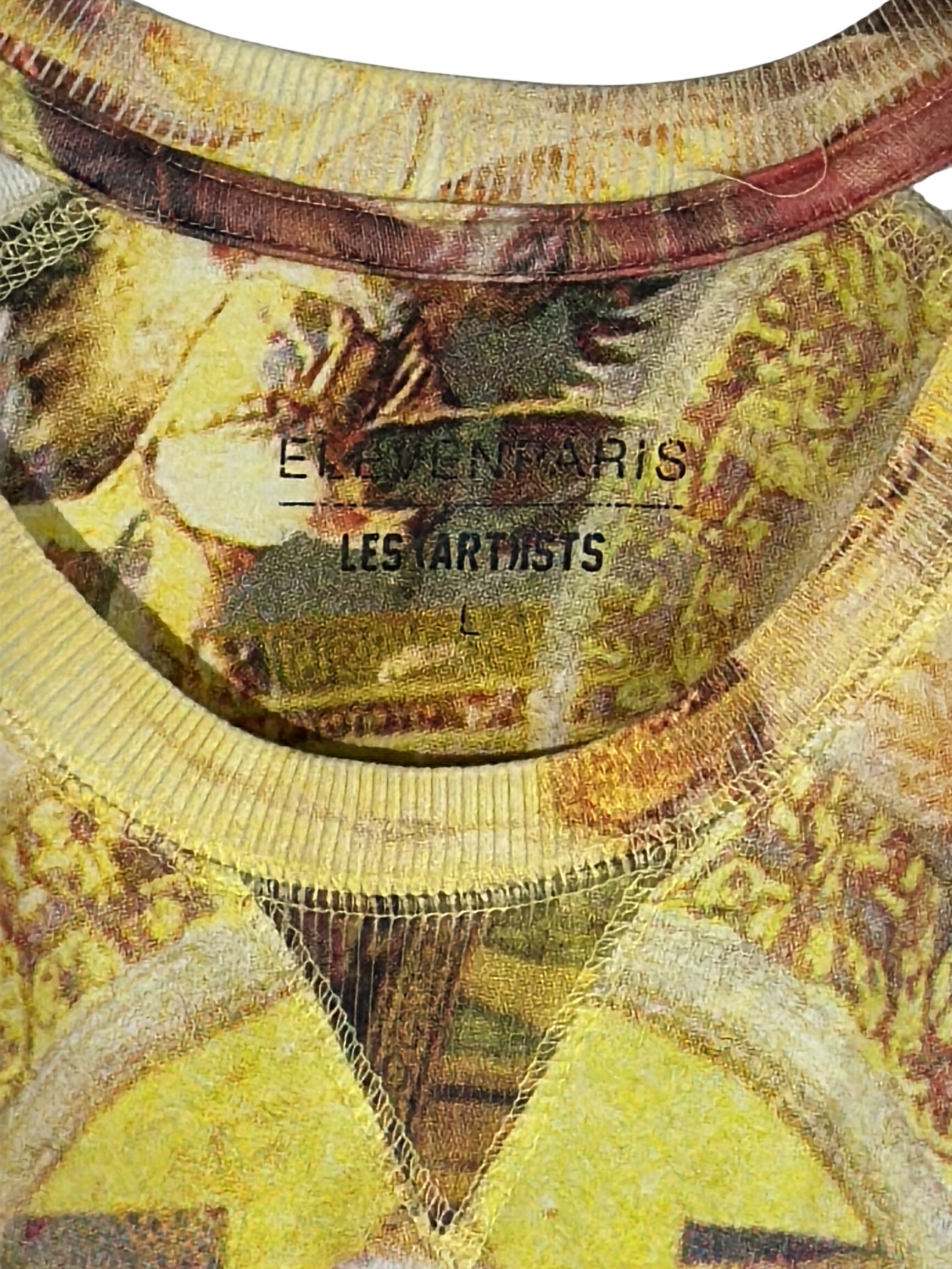 T-shirt imprimé jesus Eleven paris L x Les (art)ists Très bon état - Vue 2 - 