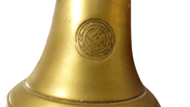 Ancienne cloche décorative de chalutier 1842 - Photo 11