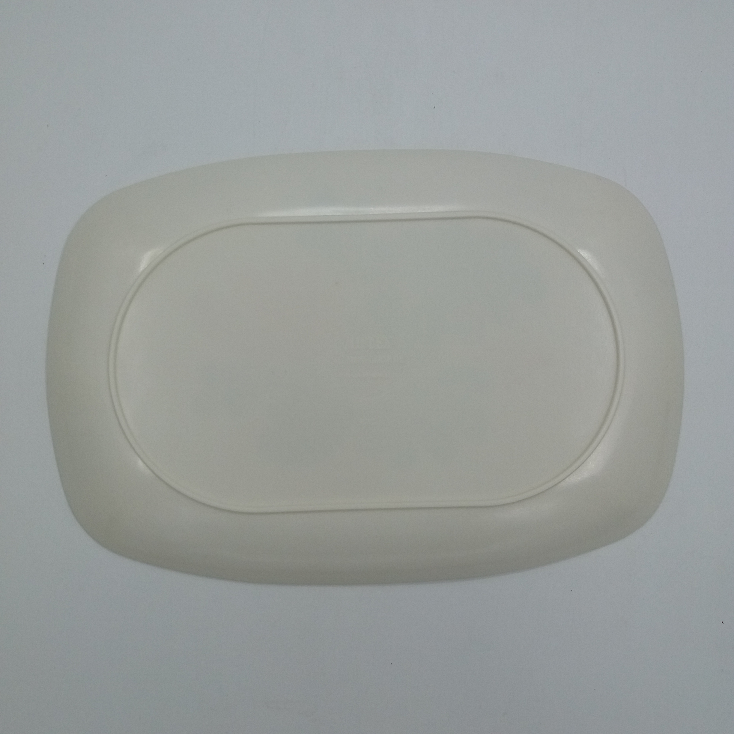 Plat rectangulaire en mélamine. Motif vintage 60’70’. MIFLEX. - Bon état - Photo 2