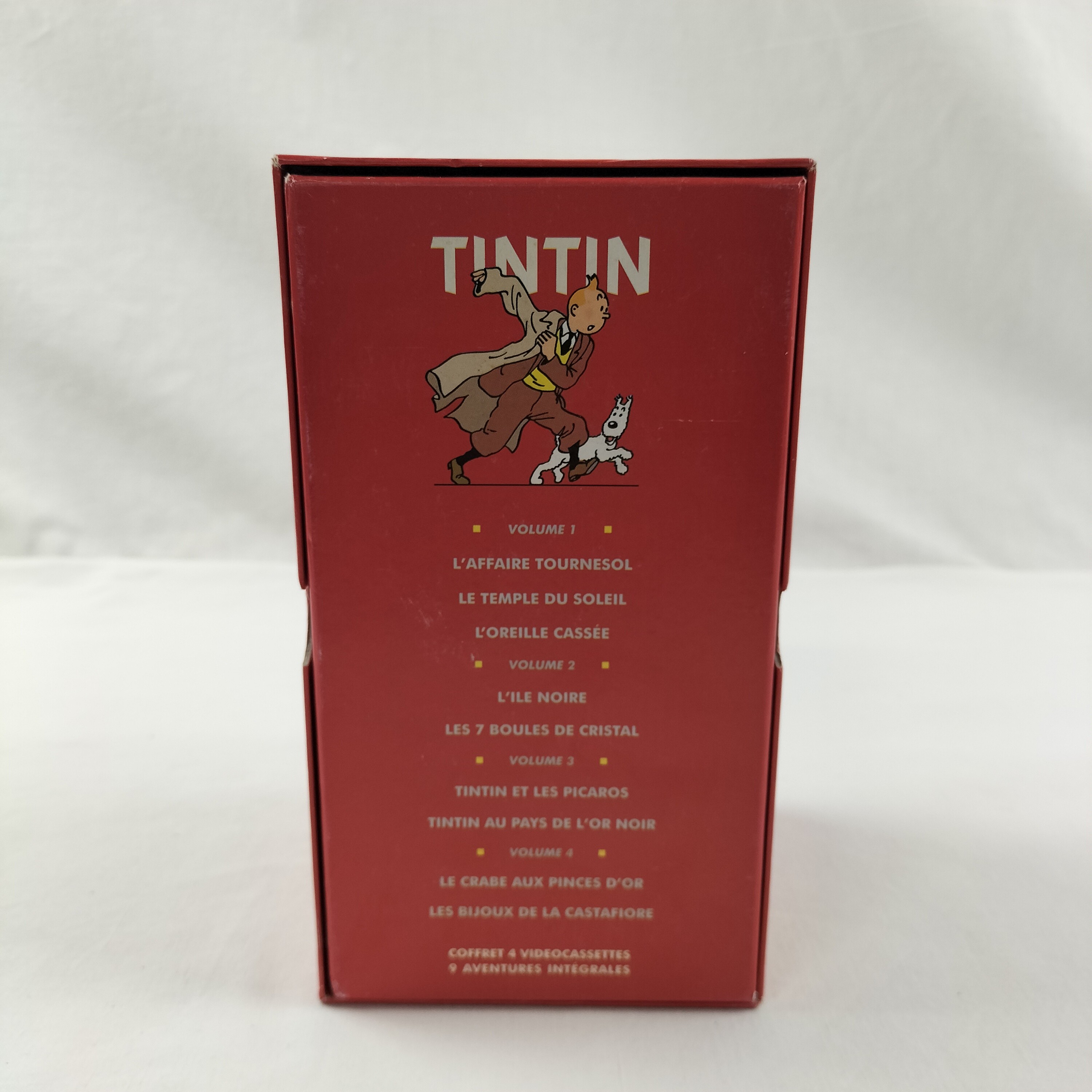 Voir photo 3 de Coffret Collector quatre VHS Tintin – 9 Aventures Cultes en Édition Coffret Collector quatre VHS Tintin – 9 Aventures Cultes en Édition Bon état - Vue 3 -