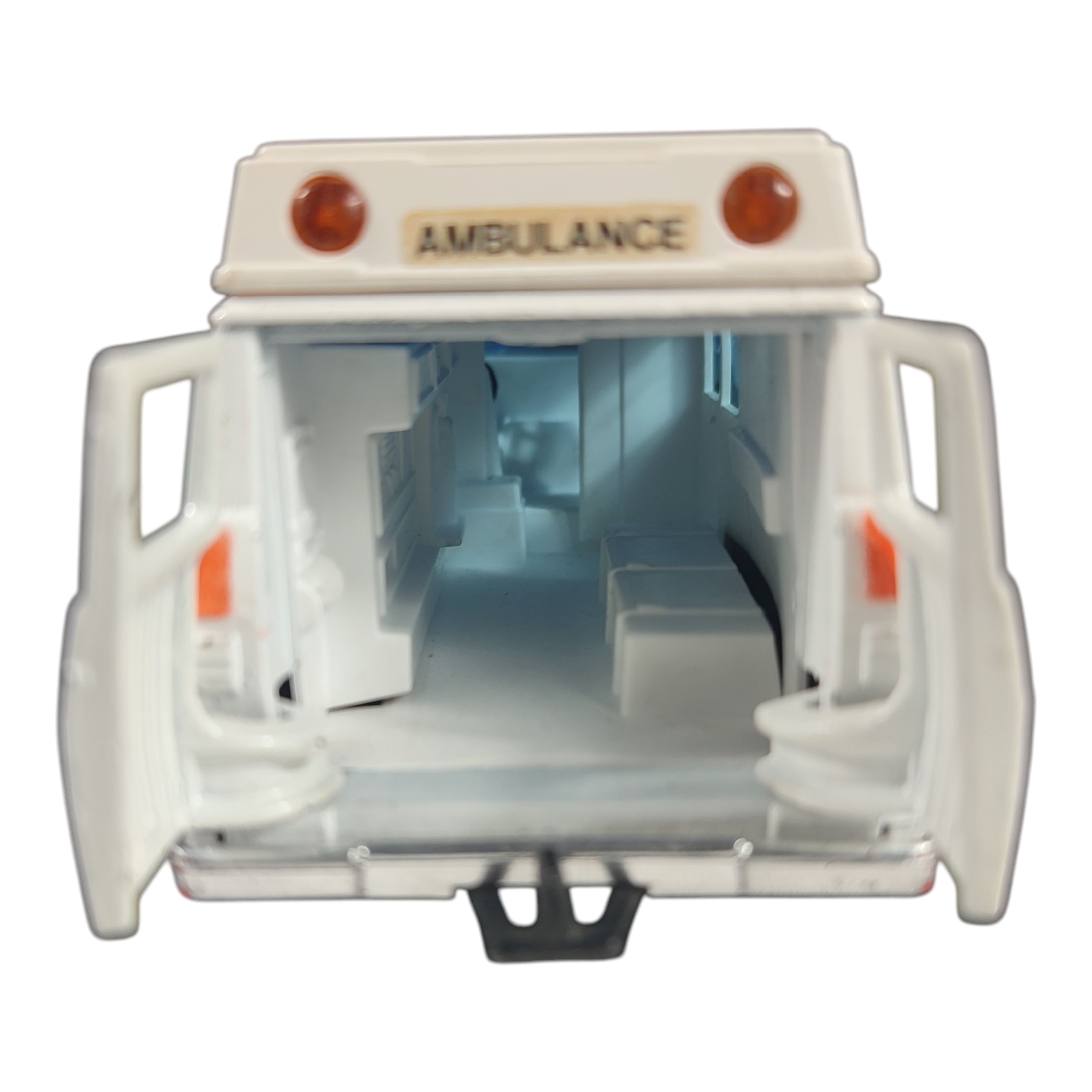 Voir photo 7 de Ambulance Matchbox Super Kings Dodge Van avec patient en civière Ambulance Matchbox Super Kings Dodge Van avec patient en civière Bon état - Vue 7 -