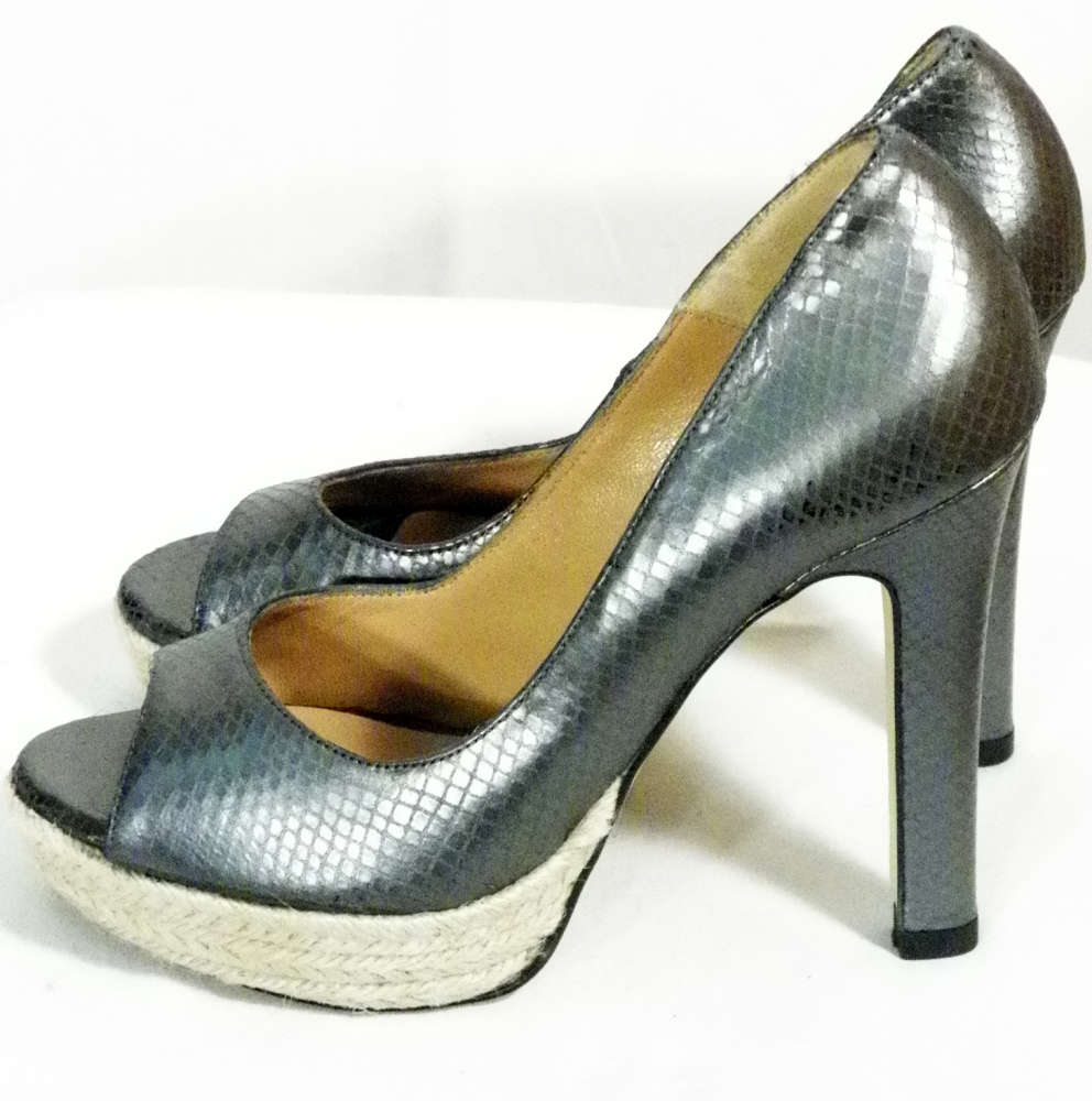 Chaussure Femme Grise GEORGES RECII T 36. Comme neuf -  reconditionné disponible sur Label Emmaüs