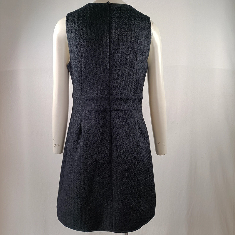 Robe noire Comptoir des Cotonniers texturée taille 38 - Photo 2