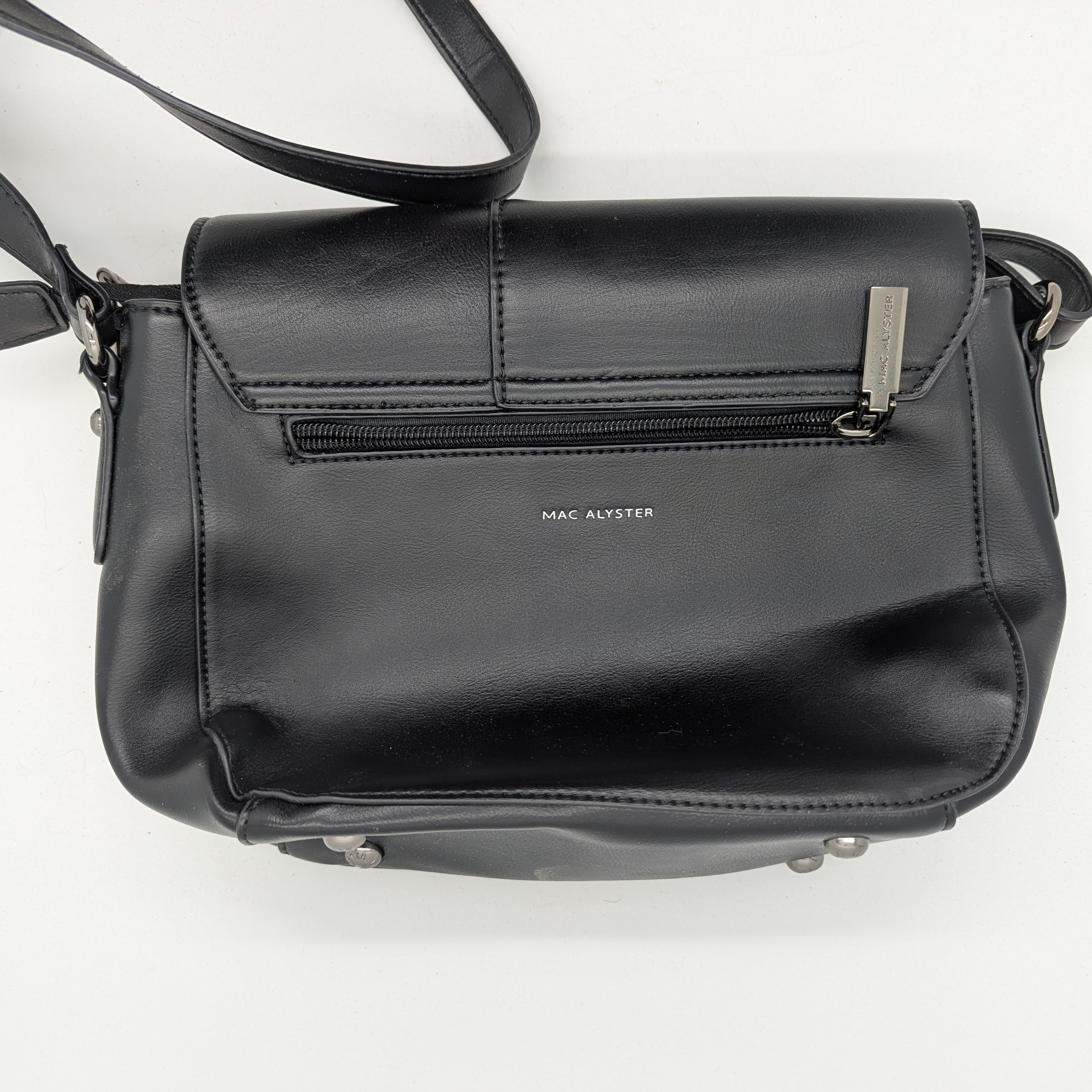 Voir photo 2 de Sac à main MAC ALYSTER noir Sac à main MAC ALYSTER noir Comme neuf - Vue 2 -