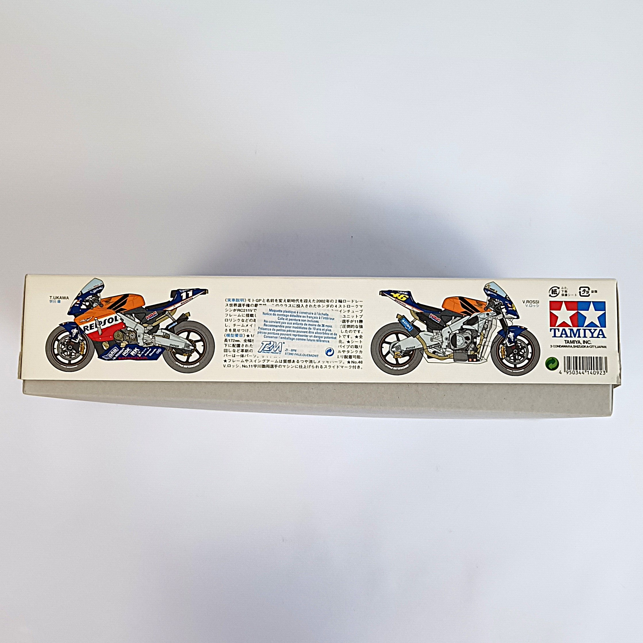 Maquette moto Tamiya Repsol Honda RC211V 1/12 – MotoGP 2002 Très bon état - Vue 5 - 