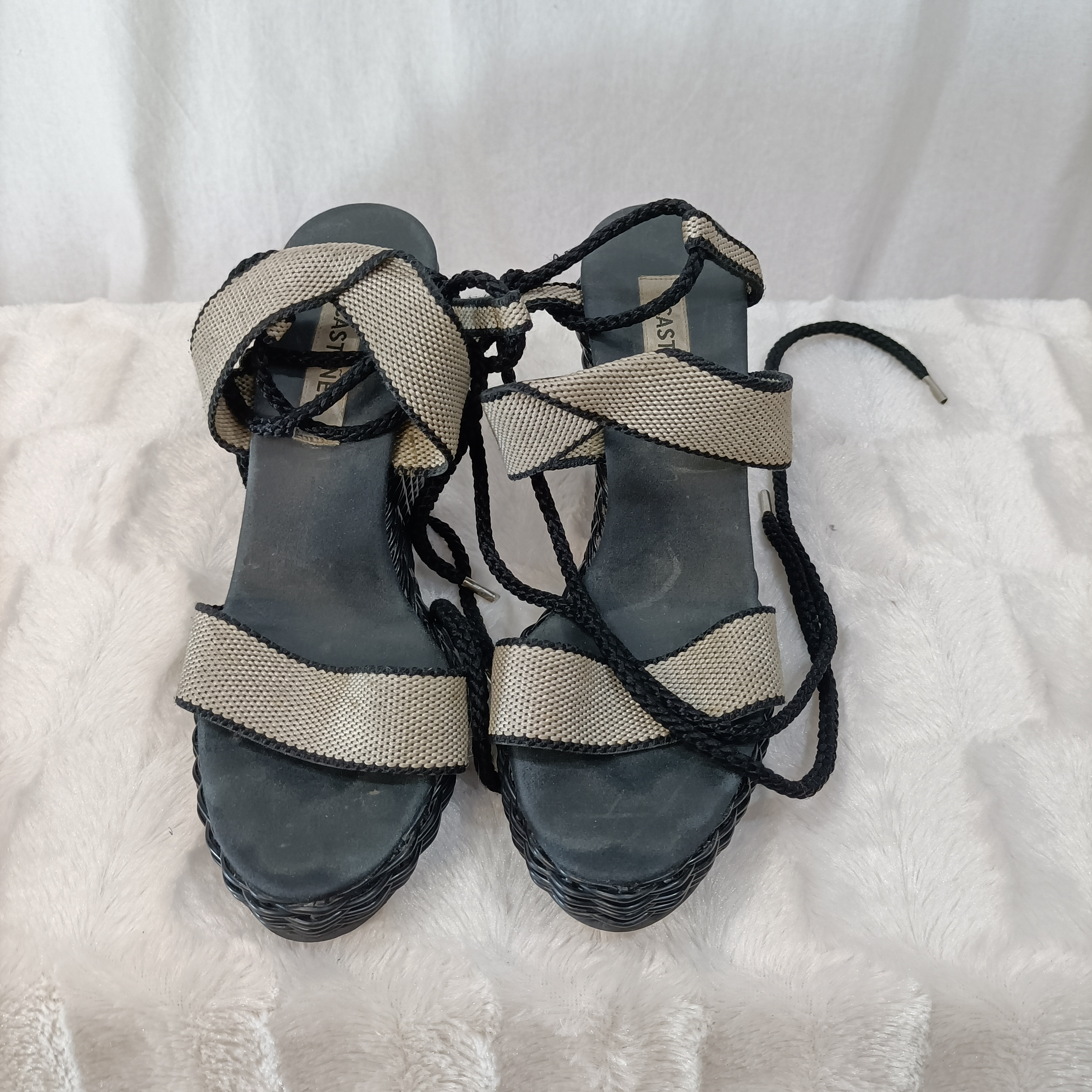 Sandales compensées - Castañer - Taille 38 - Bon état - Photo 2