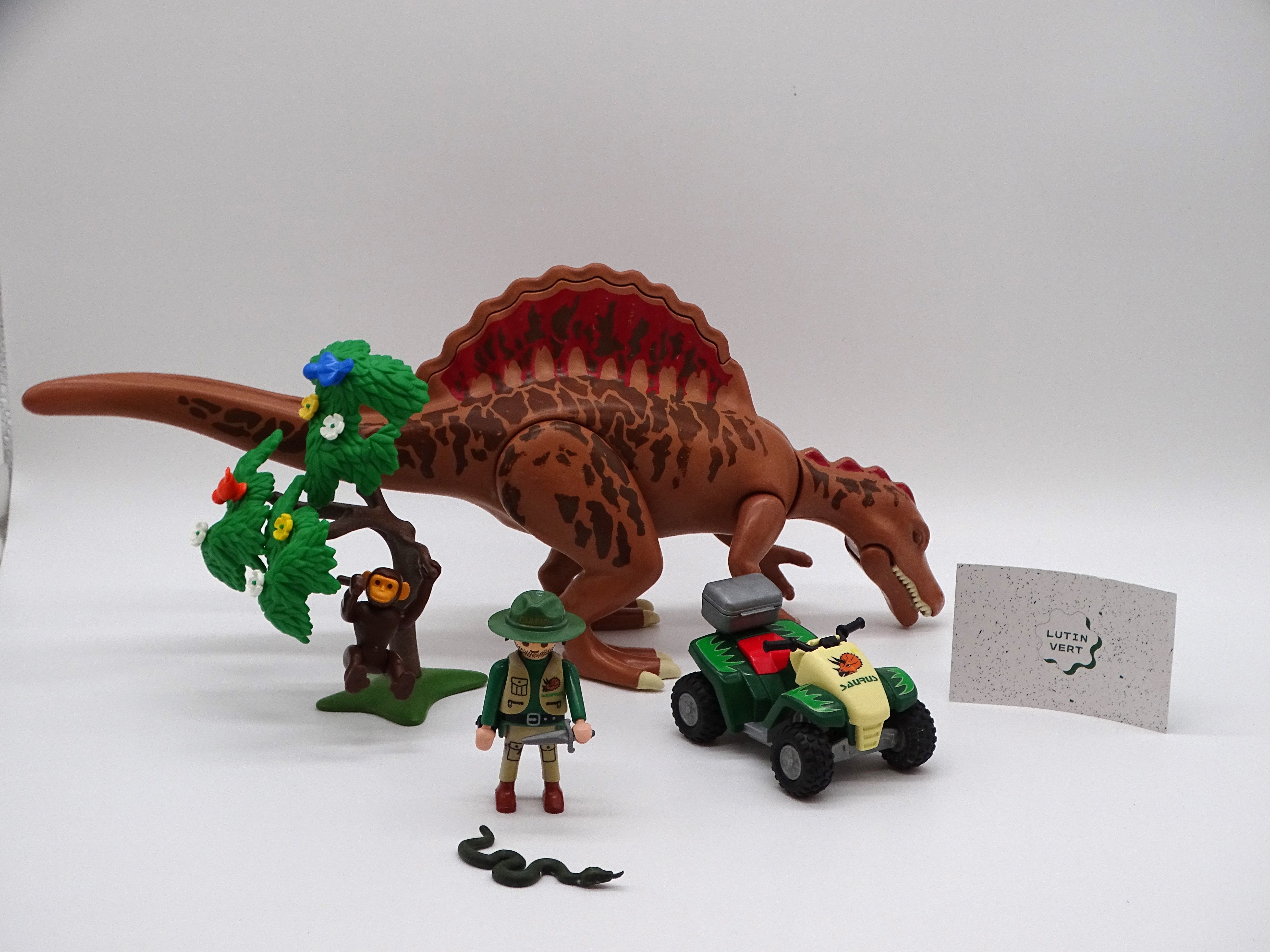 Playmobil pièce unique « Parc Dino et son gardien » d'occasion PLAYMOBIL - Dès 4 ans | Ref 13418 Très bon état - Vue 3 - 