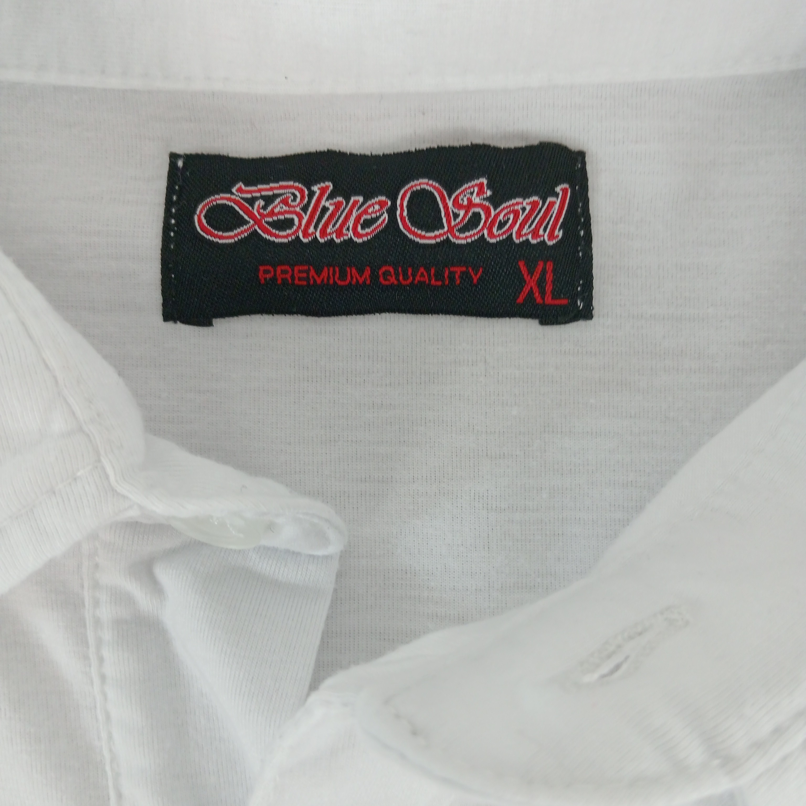 Polo homme de la marque Blue Soul manches courtes de couleur blanc taille XL (44) - Photo 4