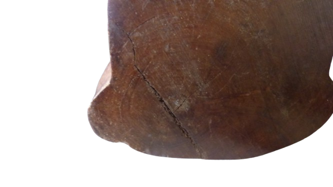 Statue en bois africaine 36 cm - Photo 13