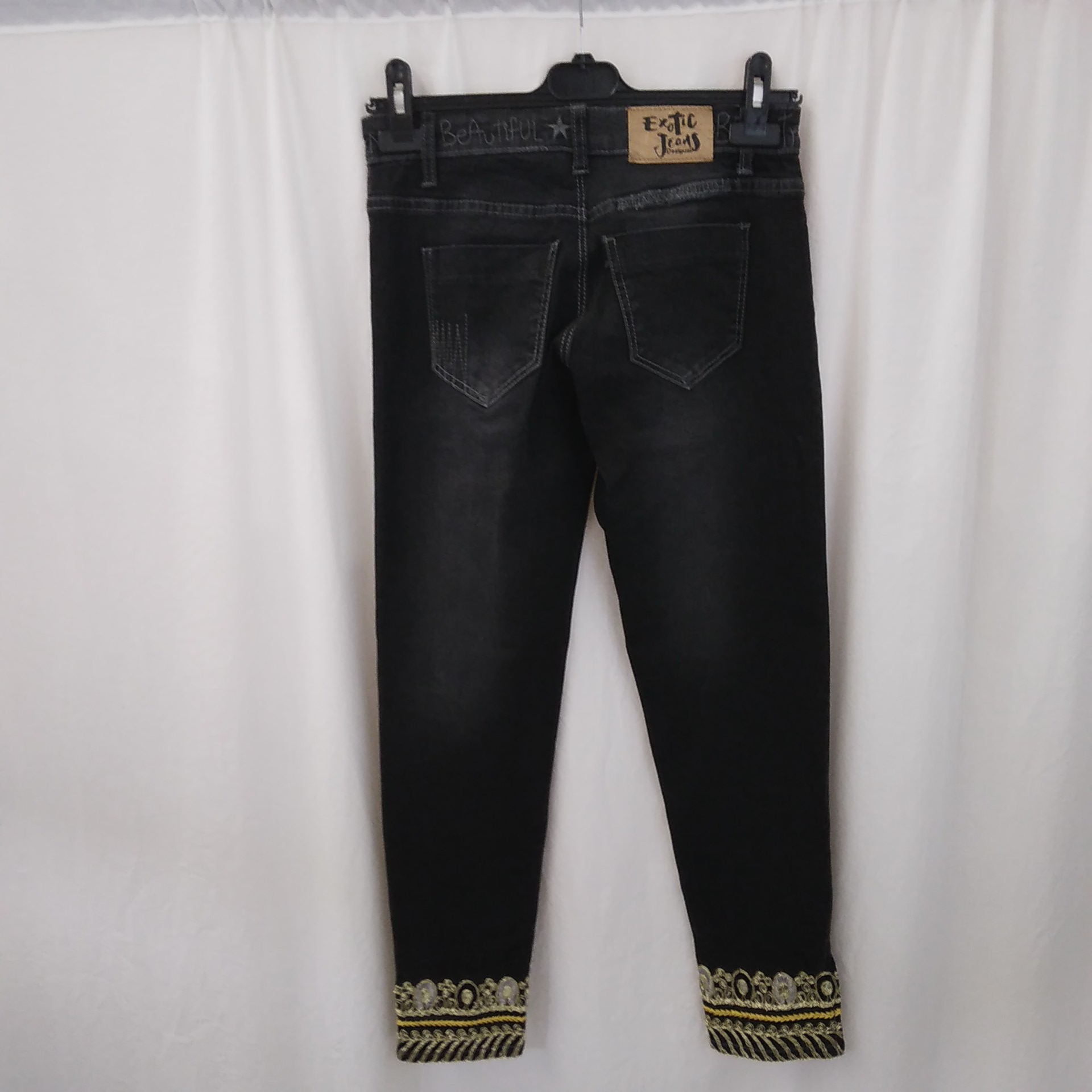 Jeans customisé, Desigual - 38 Comme neuf - Vue 2 - 