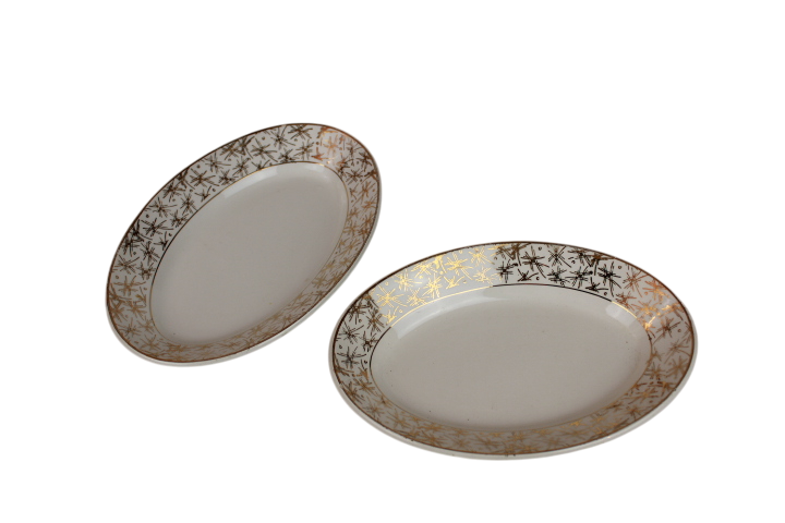 2 petits plats de service ovals - Photo 0