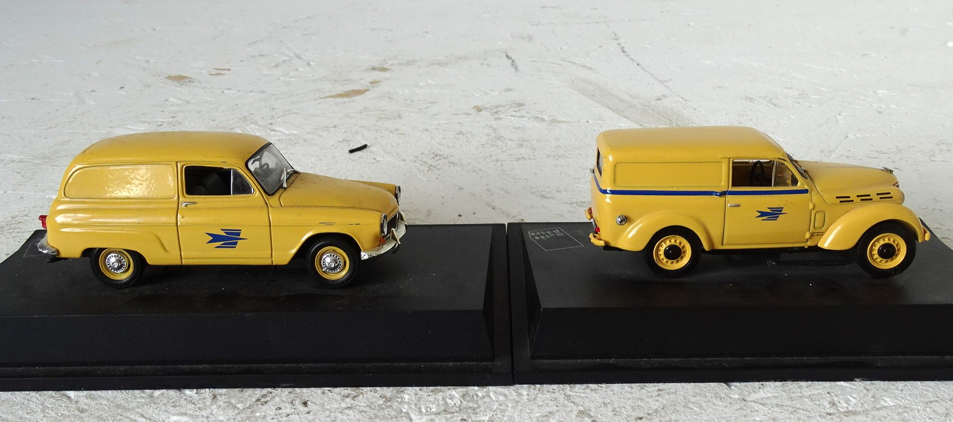 Lot de 5 voitures miniatures 1/43, 1963 - Musée de la Poste Très bon état - Vue 8 - 