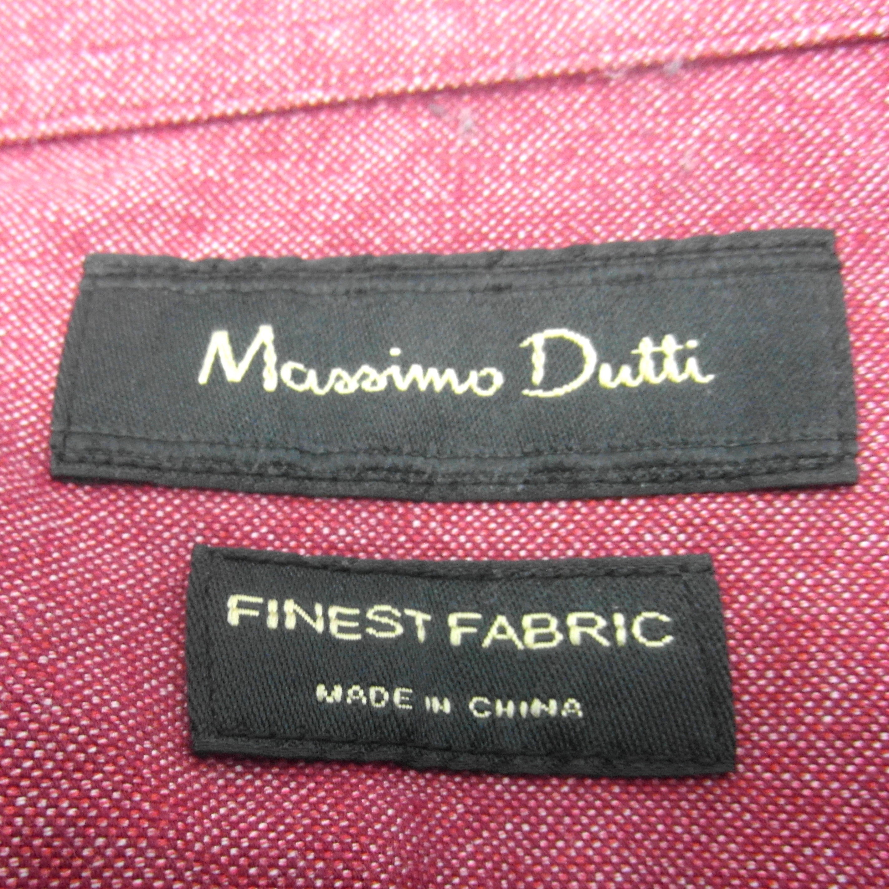 Chemise rouge Massimo Dutti pour femme taille S - Photo 3