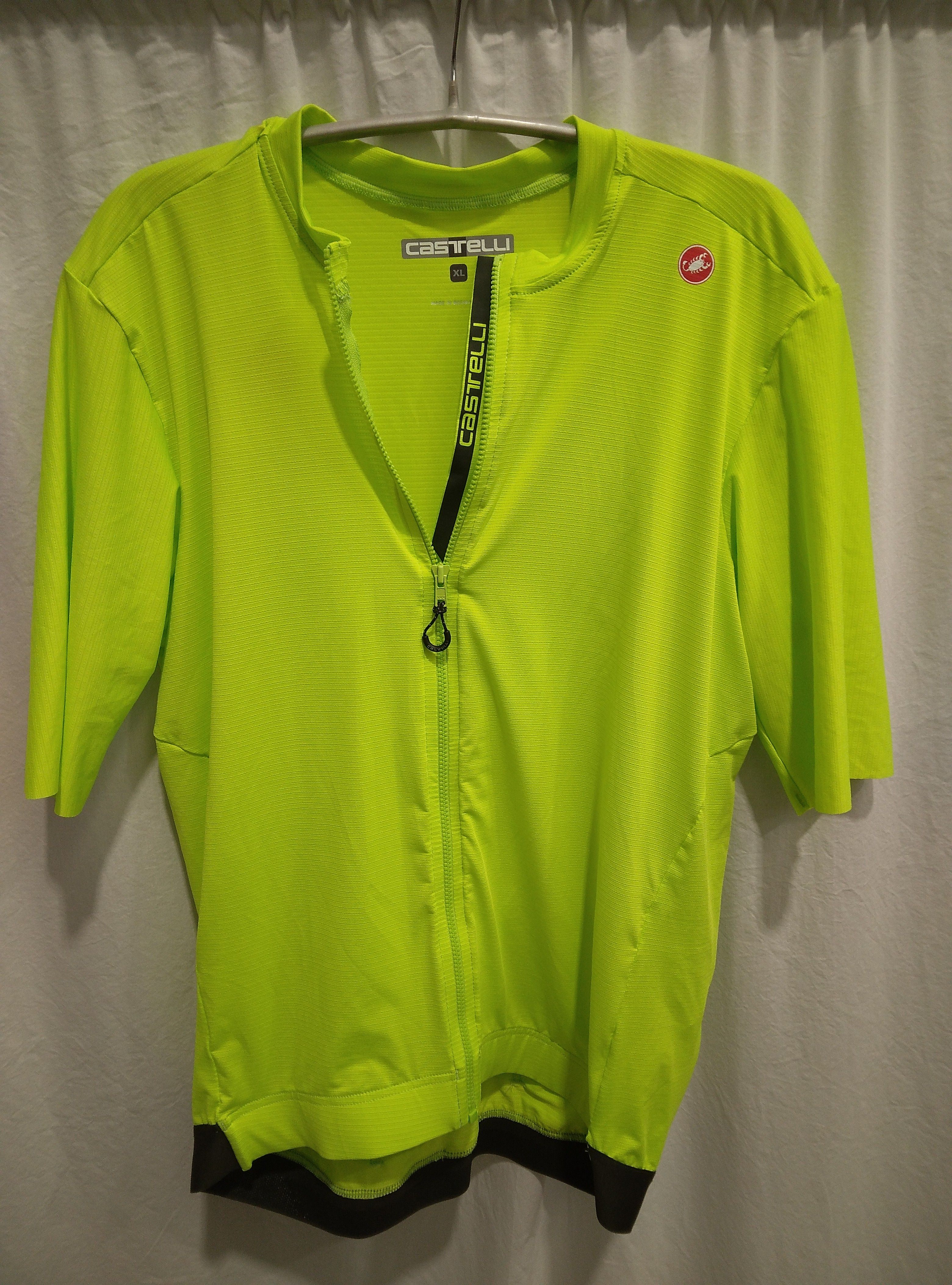 Maillot vélo Espresso Jersey "Electric Lime", Castelli - XL  - Vue 2 - 