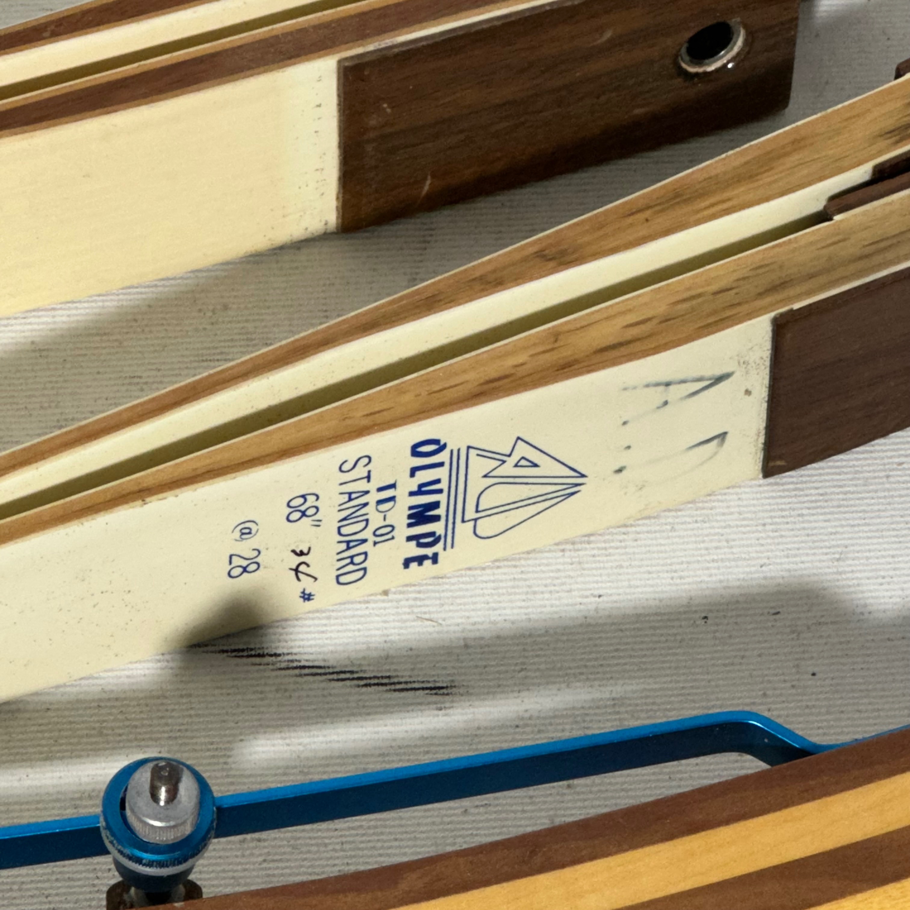 Lot de 2 arcs gauchers - Olympe TD-01 - Take-Down Gordon - État correct - Photo 2