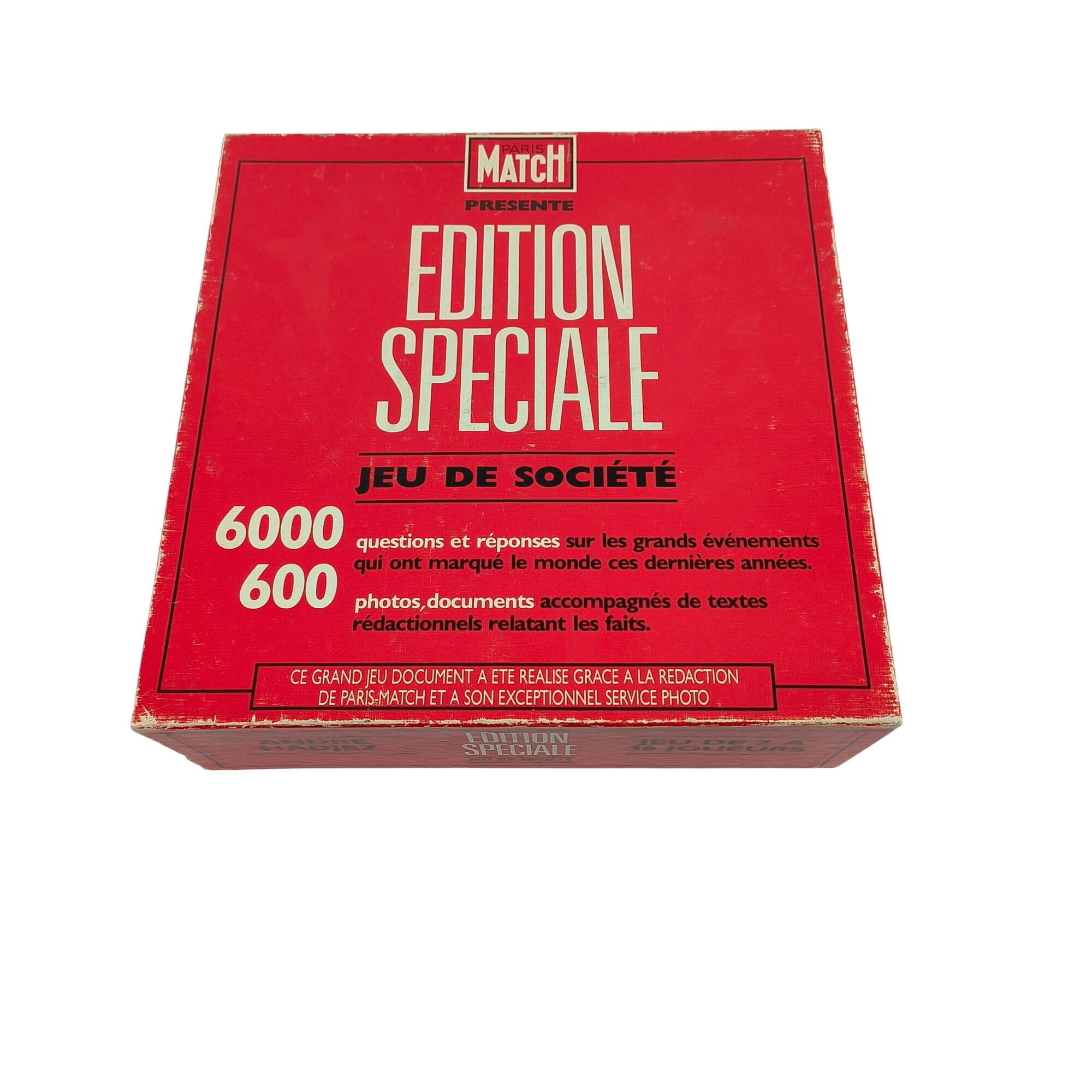Acheter Jeu de société- 'Édition spéciale' Paris Match - 10,00 € Jeu de société- 'Édition spéciale' Paris Match - reconditionné disponible sur Label Emmaüs