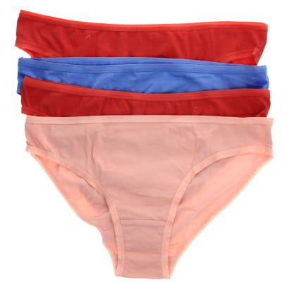 Lot de 4 culottes panachées - Femme - Taille L - Photo 0