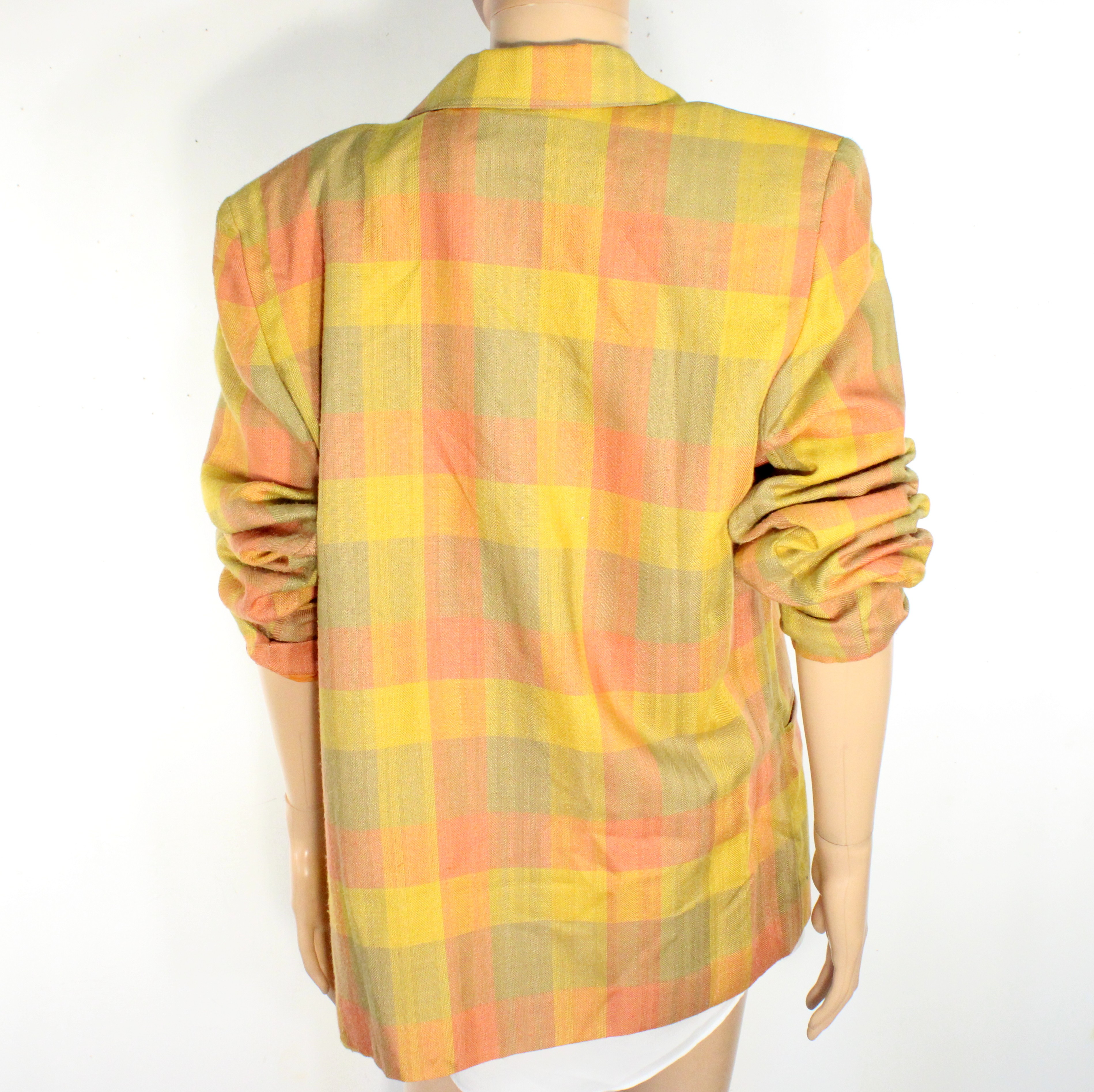 Veste Vintage Femme Tricolores UN JOUR AILLEURS Taille 42 - Photo 1