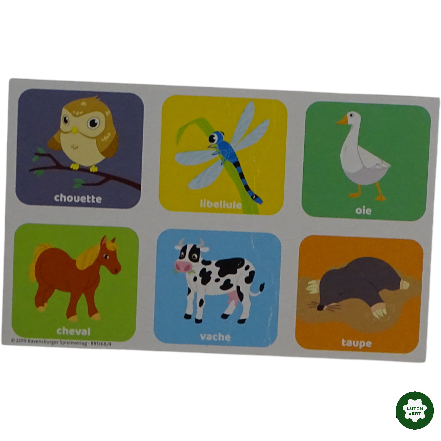 Loto Animaux familiers d'occasion RAVENSBURGER - Dès 2 ans | Ref 9814 - Photo 2
