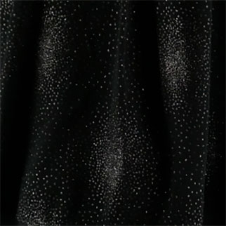 Robe noire imprimée dorée - Femme - Tissaia - Taille 54 - Photo 3