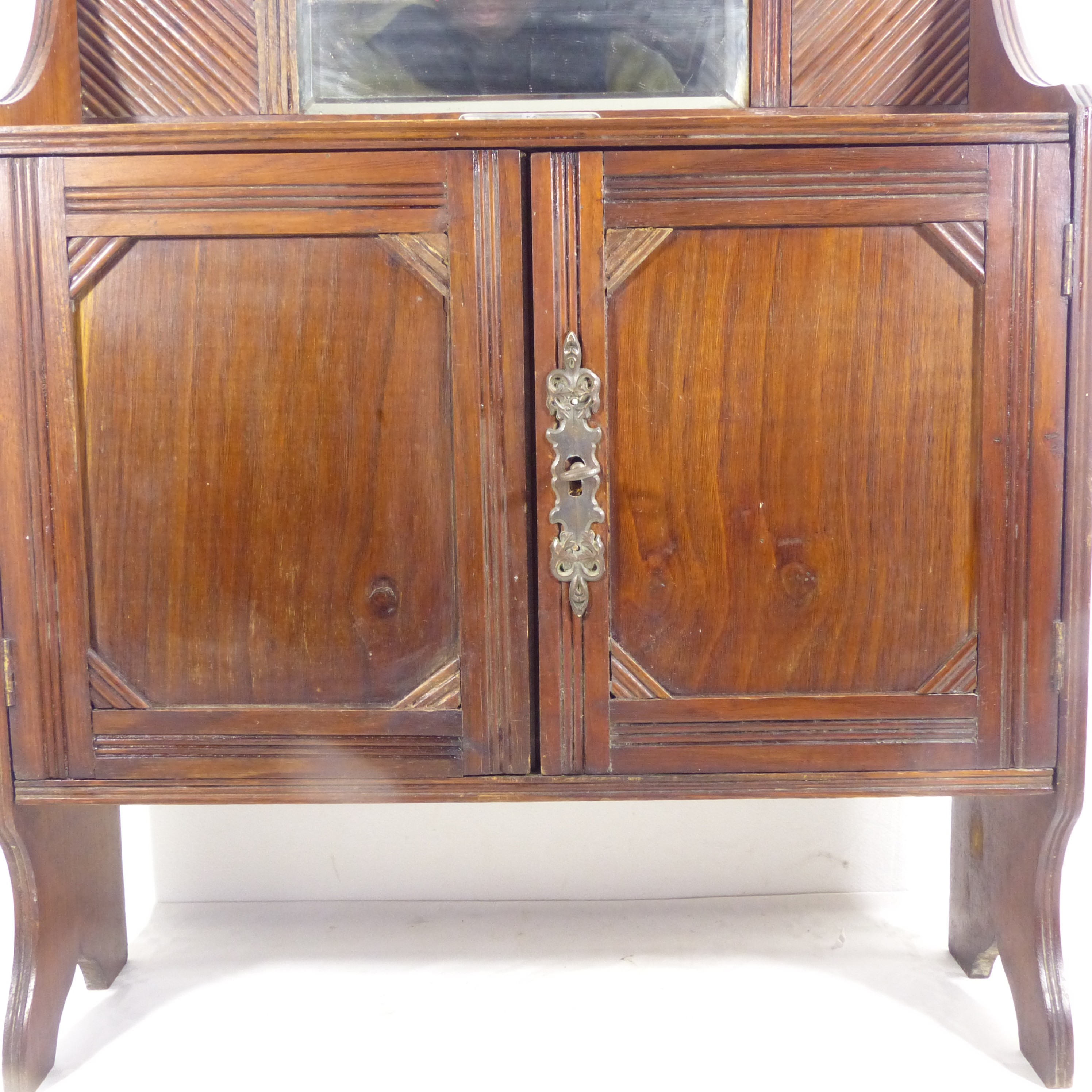 Jeu en bois / Petite armoire de poupée vintage - Signé Will BERT & ALF - Photo 7