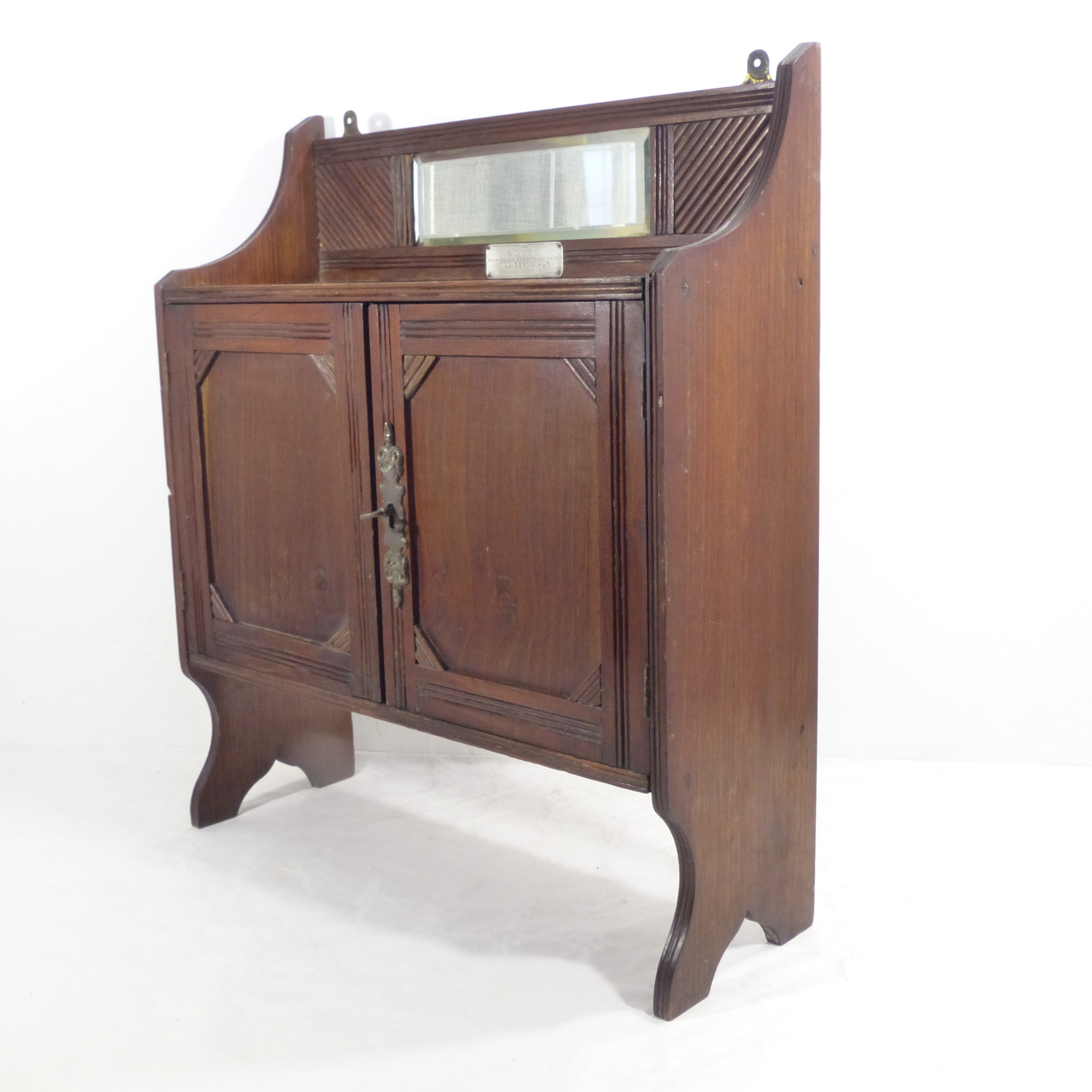 Jeu en bois / Petite armoire de poupée vintage - Signé Will BERT & ALF - Photo 3
