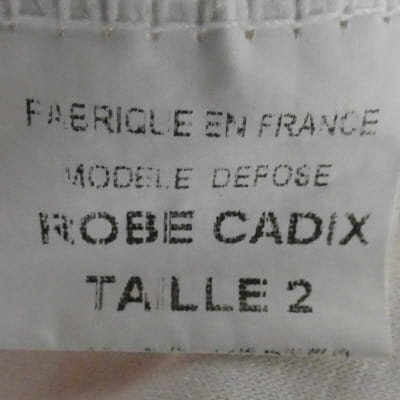 Robe écrue imprimée multicolore - Femme - Deco de vous à nous - Taille 2 - Photo 5
