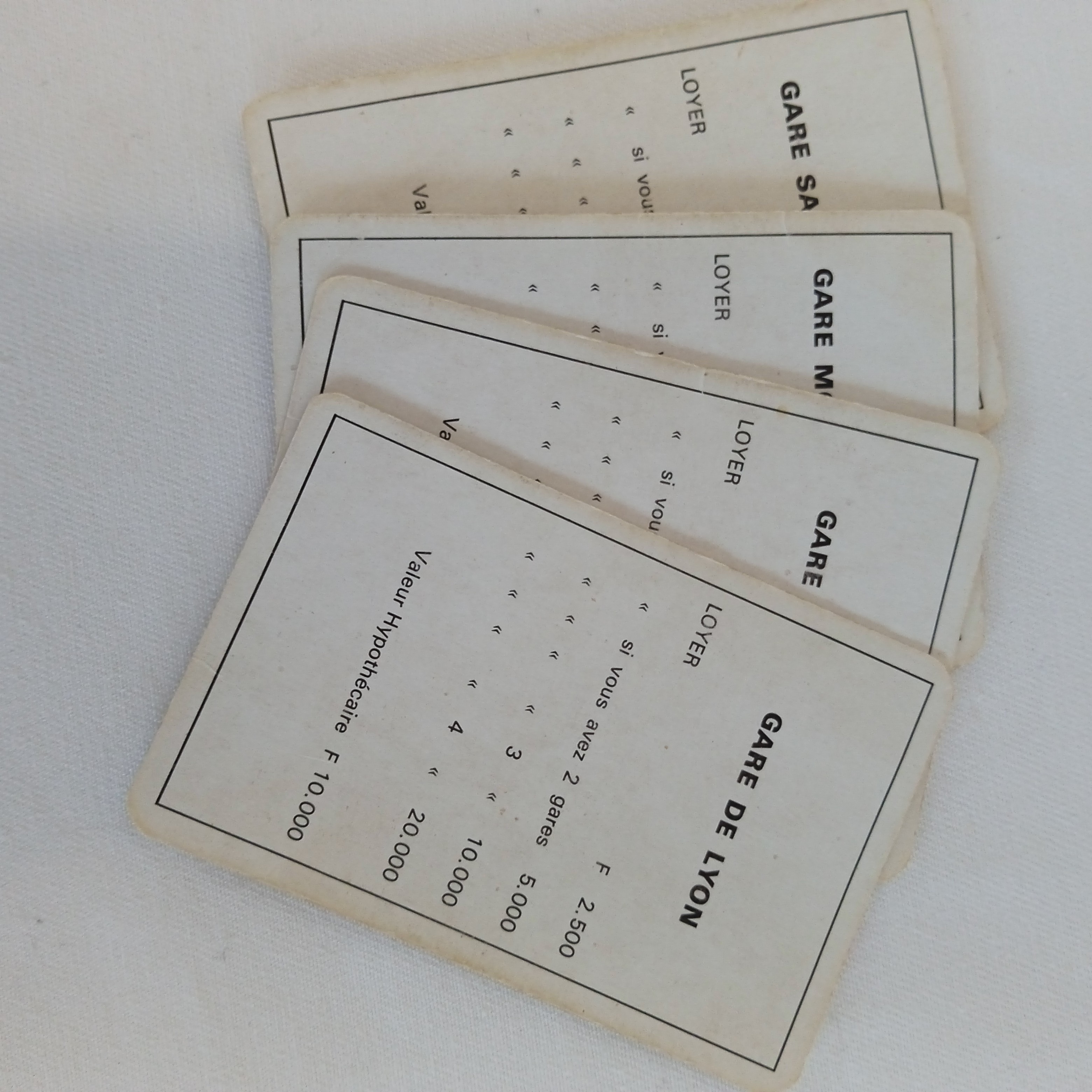 Monopoly Miro-Meccano Vintage – Complet – Édition Francs // État correct - Vue 9 - 
