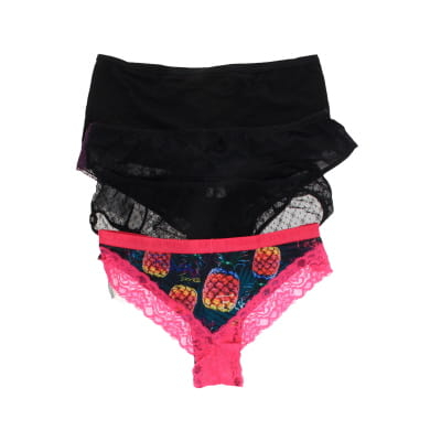 Lot de 4 culottes panachées - Femme - Taille M - Photo 1