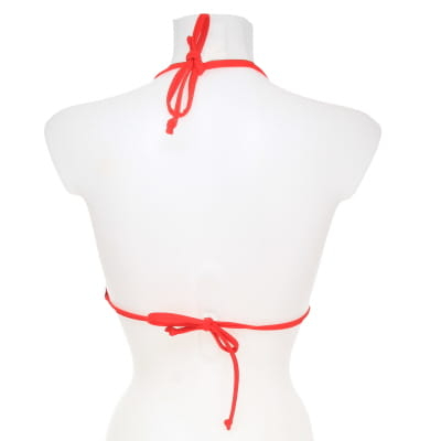 Haut de maillot de bain rouge - femme - taille L - Photo 1