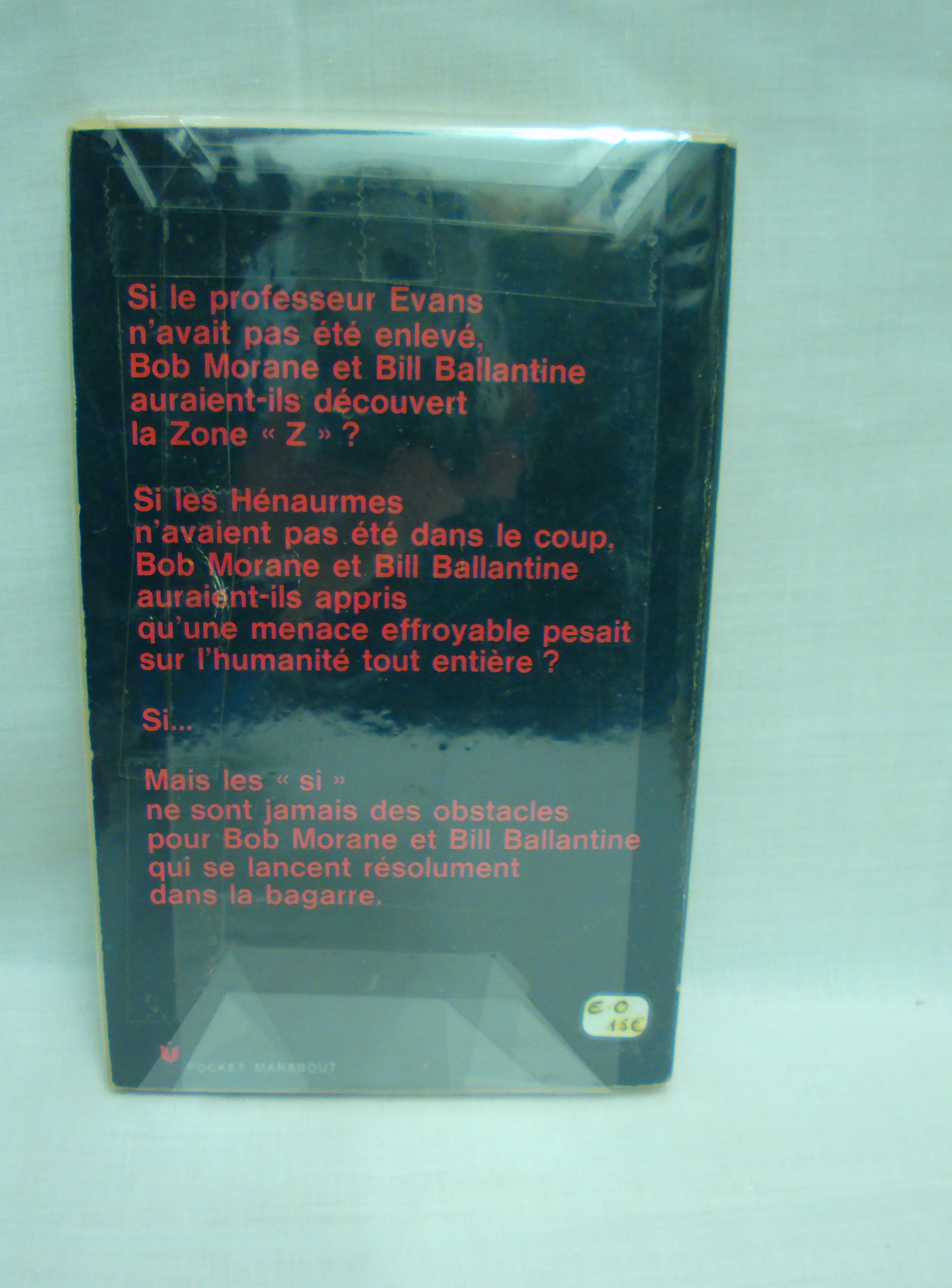 Livre BOB MORANE Zone 