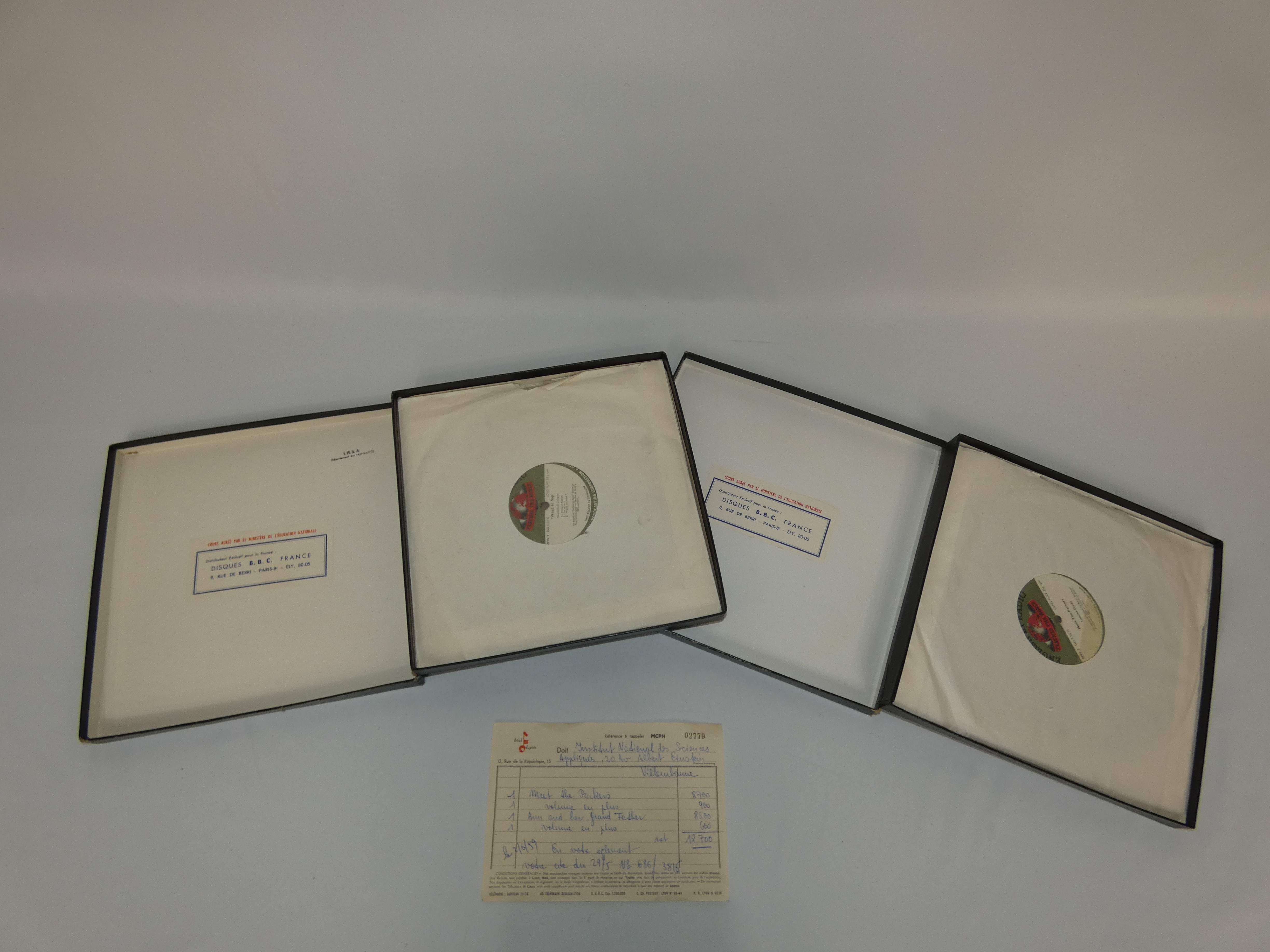 Lot de 2 Coffrets de disque vinyles enregistrés par la BBC   - Vue 4 - 