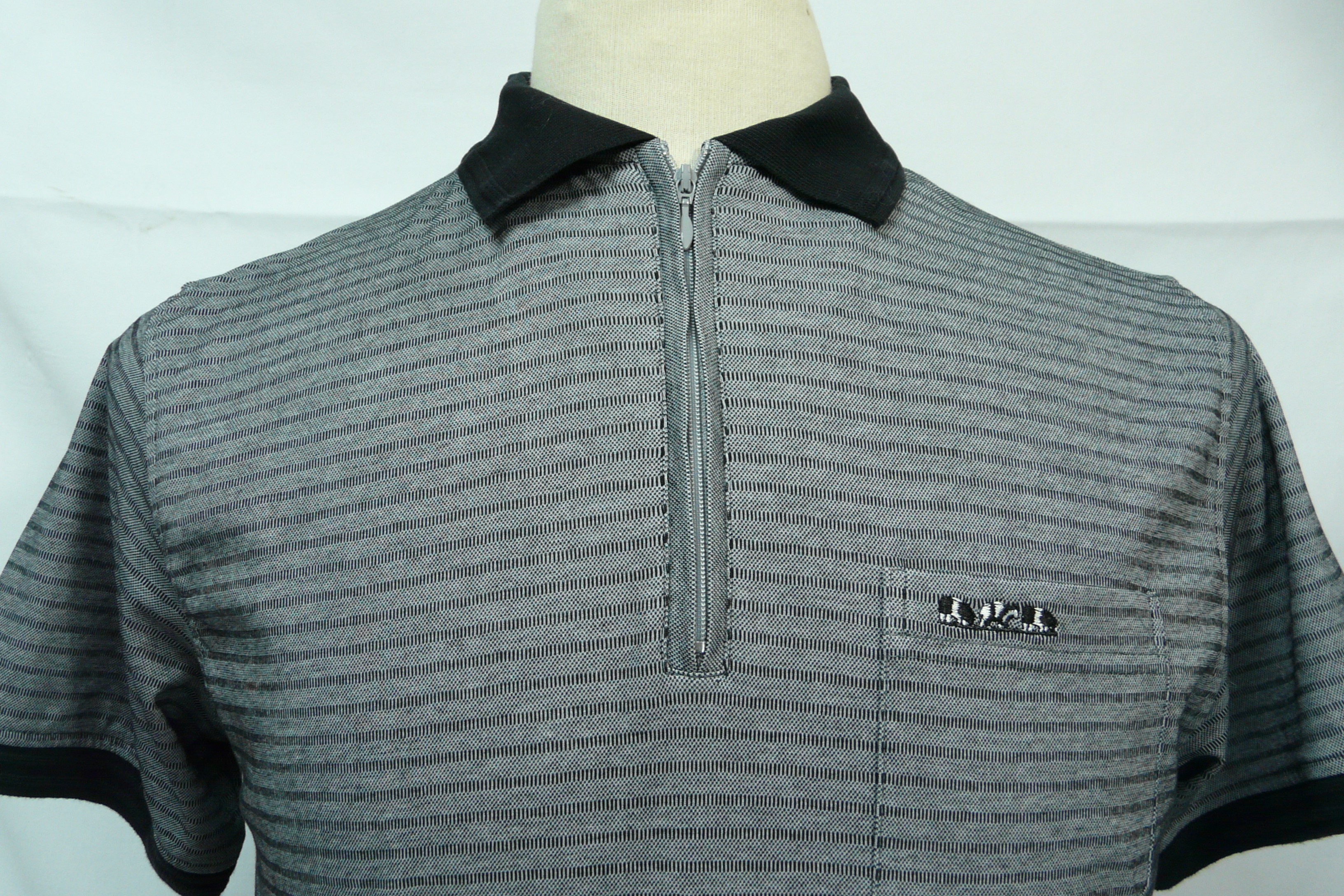 HO111 - Polo rayé - Mise au Green - Taille S - Photo 3
