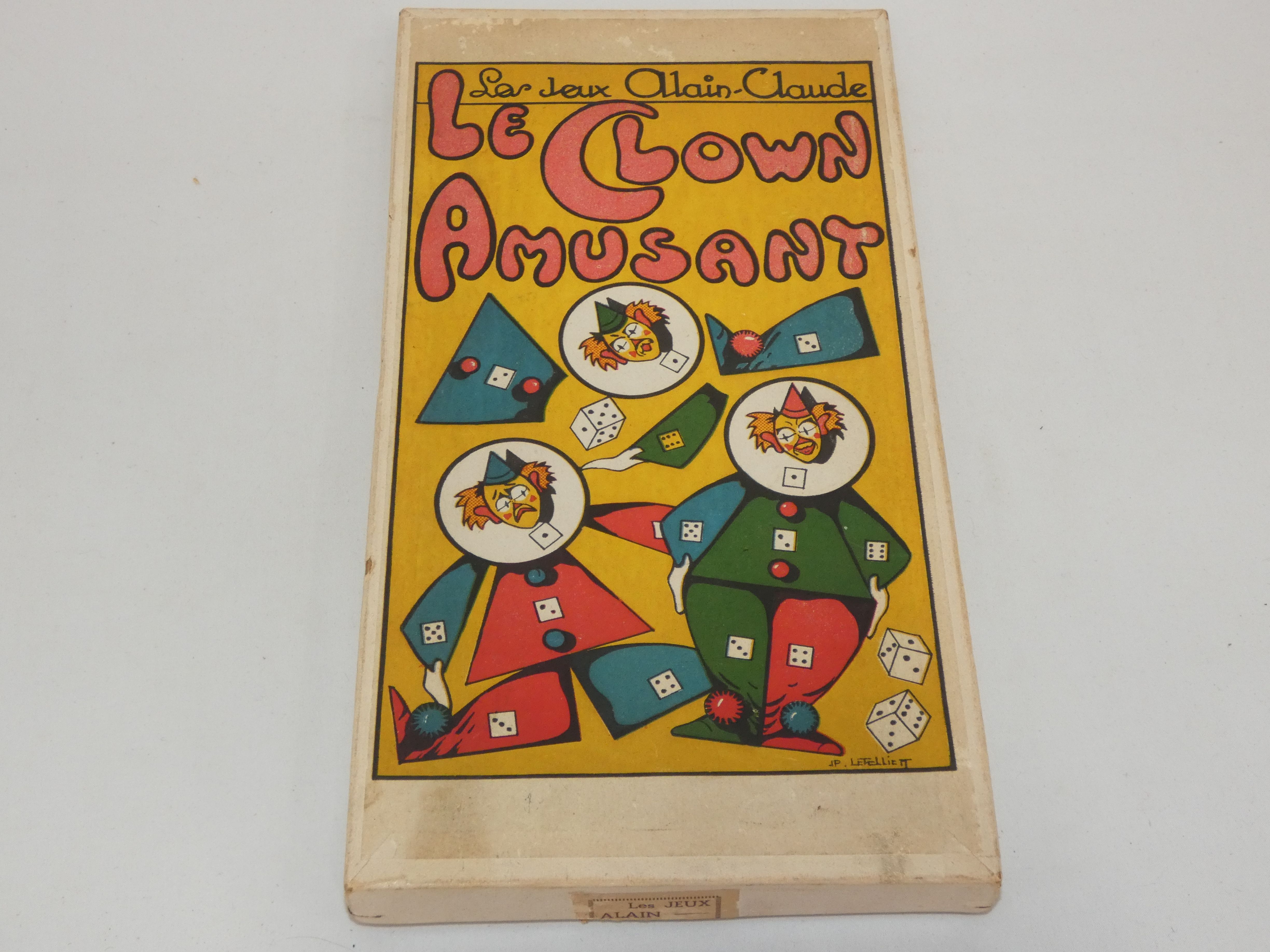 Jeu ancien "Le Clown Amusant" chez Les jeux Alain-Claude Bon état -  reconditionné disponible sur Label Emmaüs
