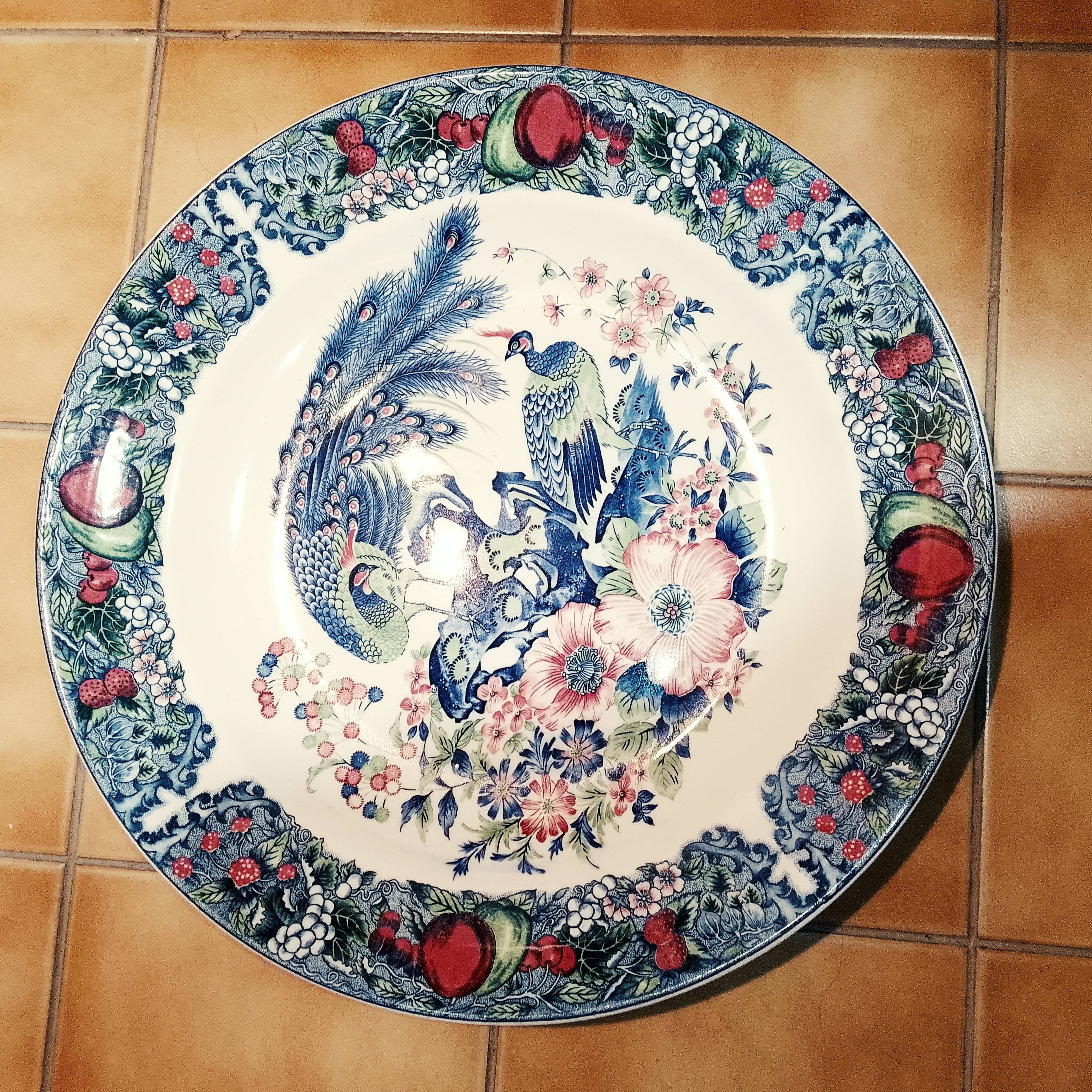 Grand plat rond - 42 cm de diamètre Très bon état - Vue 4 - 