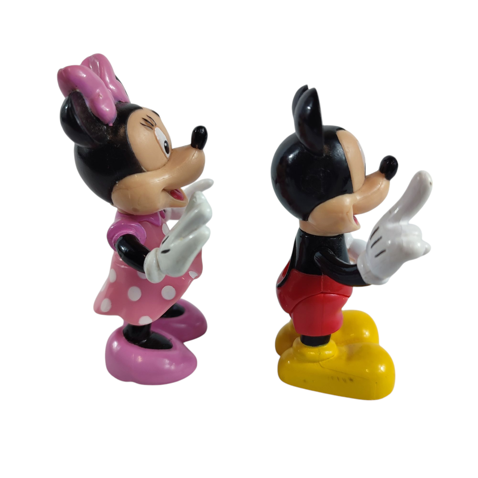 Lot de 2 figurines Disney articulées - Minnie et Mickey Bon état - Vue 4 - 