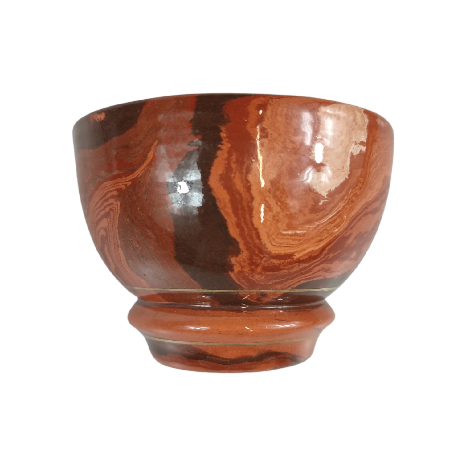 Bol Céramique Unique Fait Main - Visage 3D Jim Reno, Poterie Artisanale USA