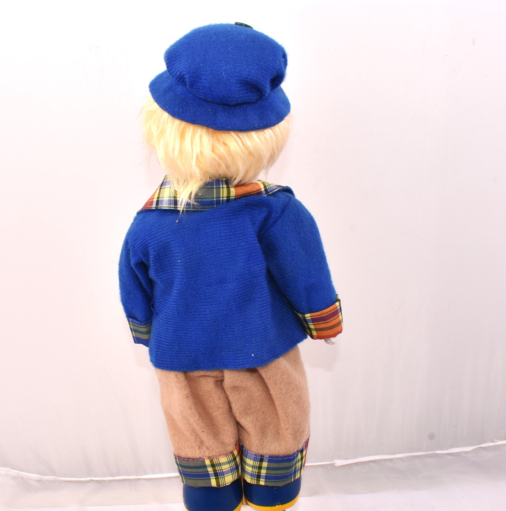 Clown automate musicale en porcelaine vintage - Bon état - Photo 2