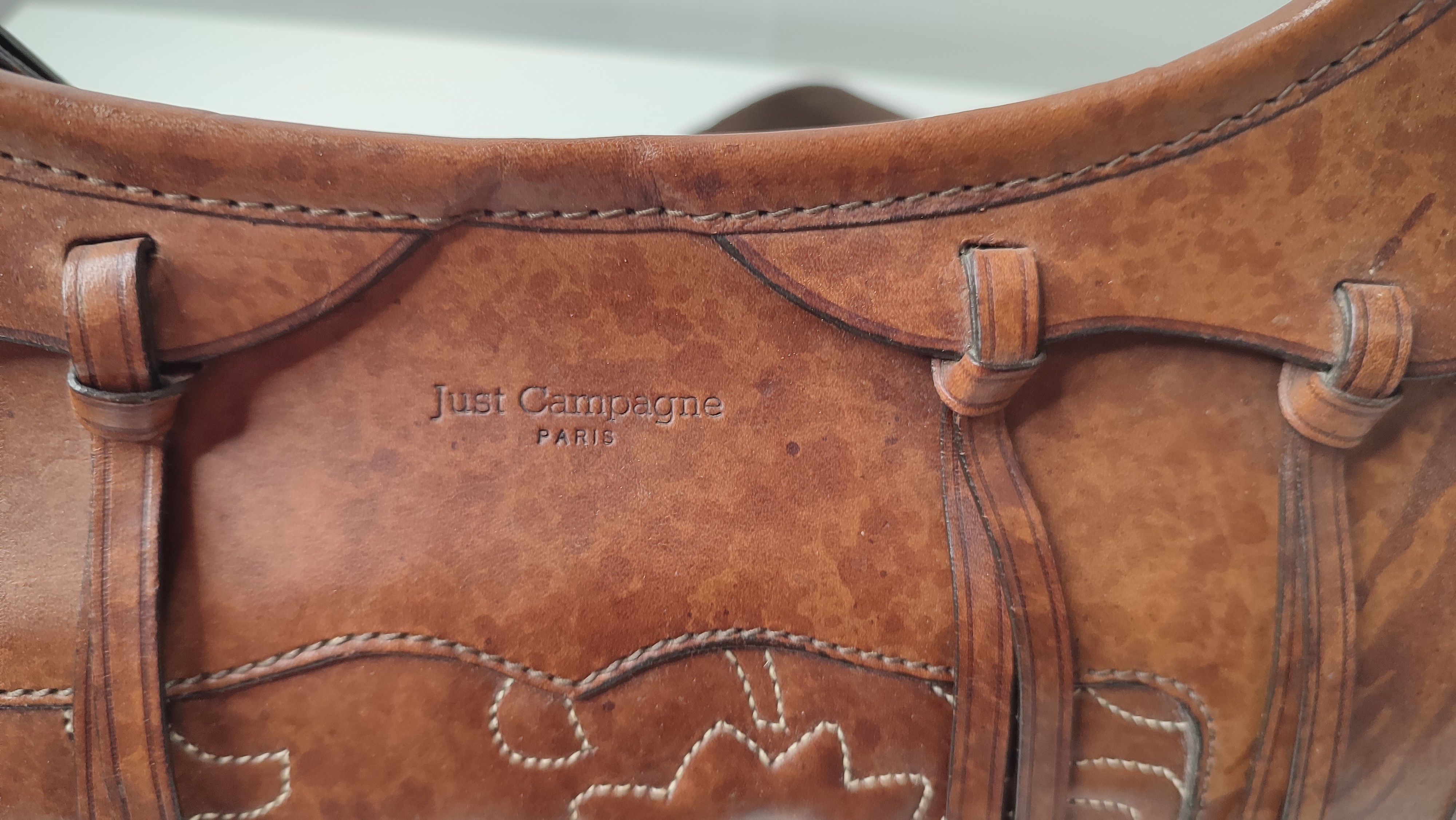 Sac à bandoulière en cuir - Photo 1