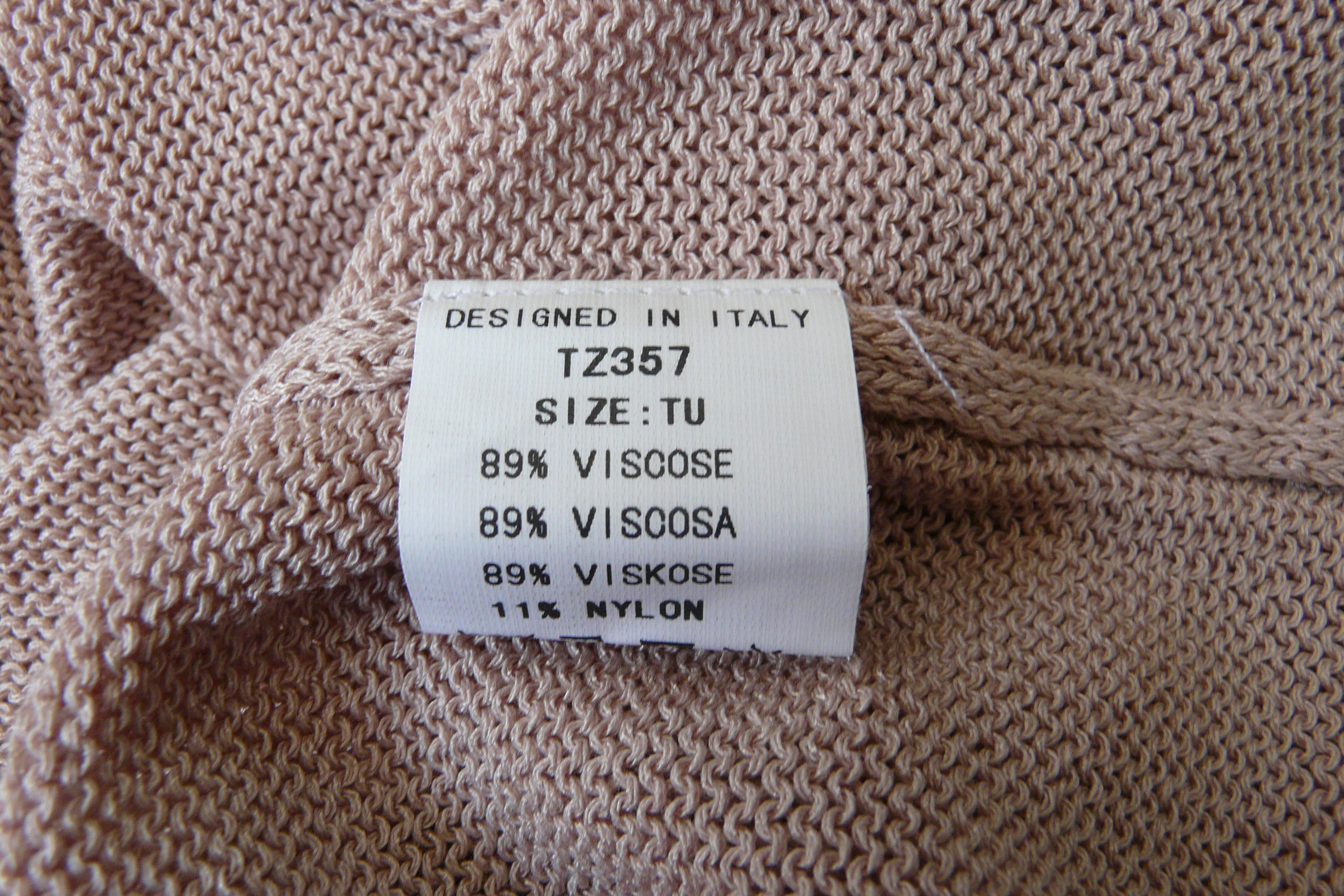 HF395 - Pull en maille - Carla Giannini - Taille Unique Comme neuf - Vue 8 - 