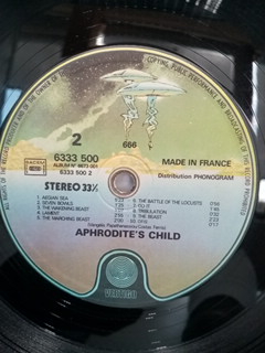 ALBUM VINYLE, APHRODITE'S CHILD, 666 Bon état - Vue 6 - 
