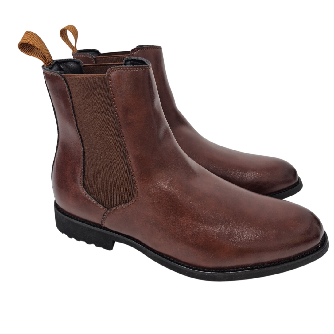 Bottine marron - Taille 44 - Label Emmaus - Modalova