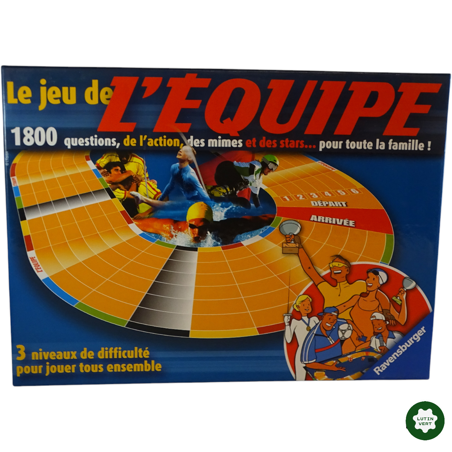 Le jeu de L’Equipe d'occasion RAVENSBURGER - Dès 8 ans | Ref 6376 - Photo 0