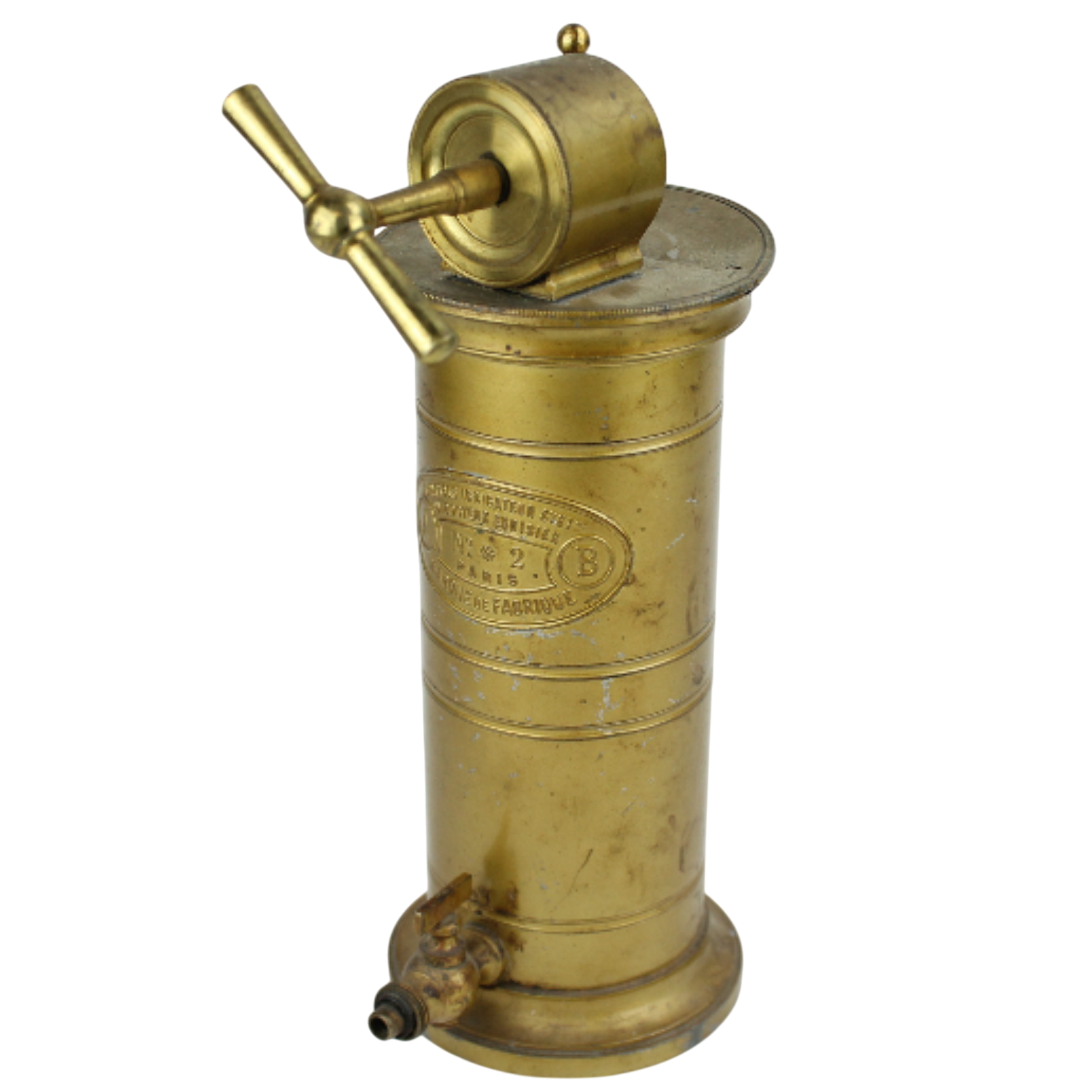 Veritable irrigateur du Docteur Eguisier N°2 - État correct sur Label Emmaüs