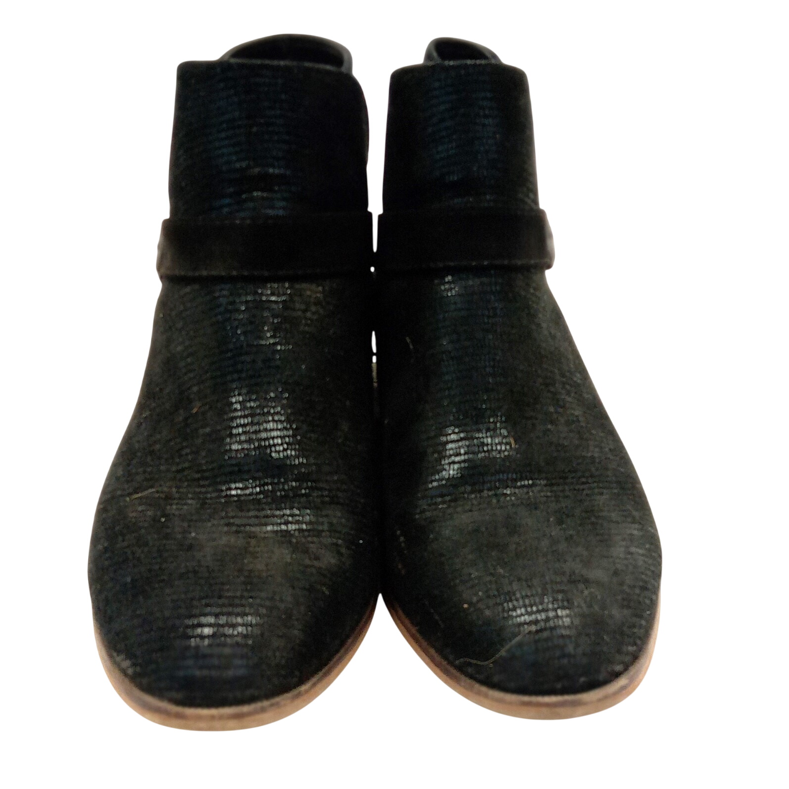 Bottines noirs femme taille 37 - Photo 0