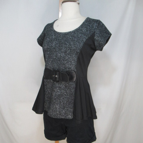 HF203- Top peplum - Renatto Bene - Taille S  - Photo 2