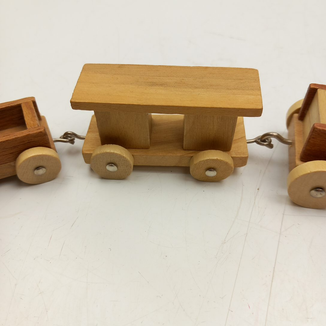 Train Vintage en Bois loquai Holzkunst Bon état - Vue 5 - 
