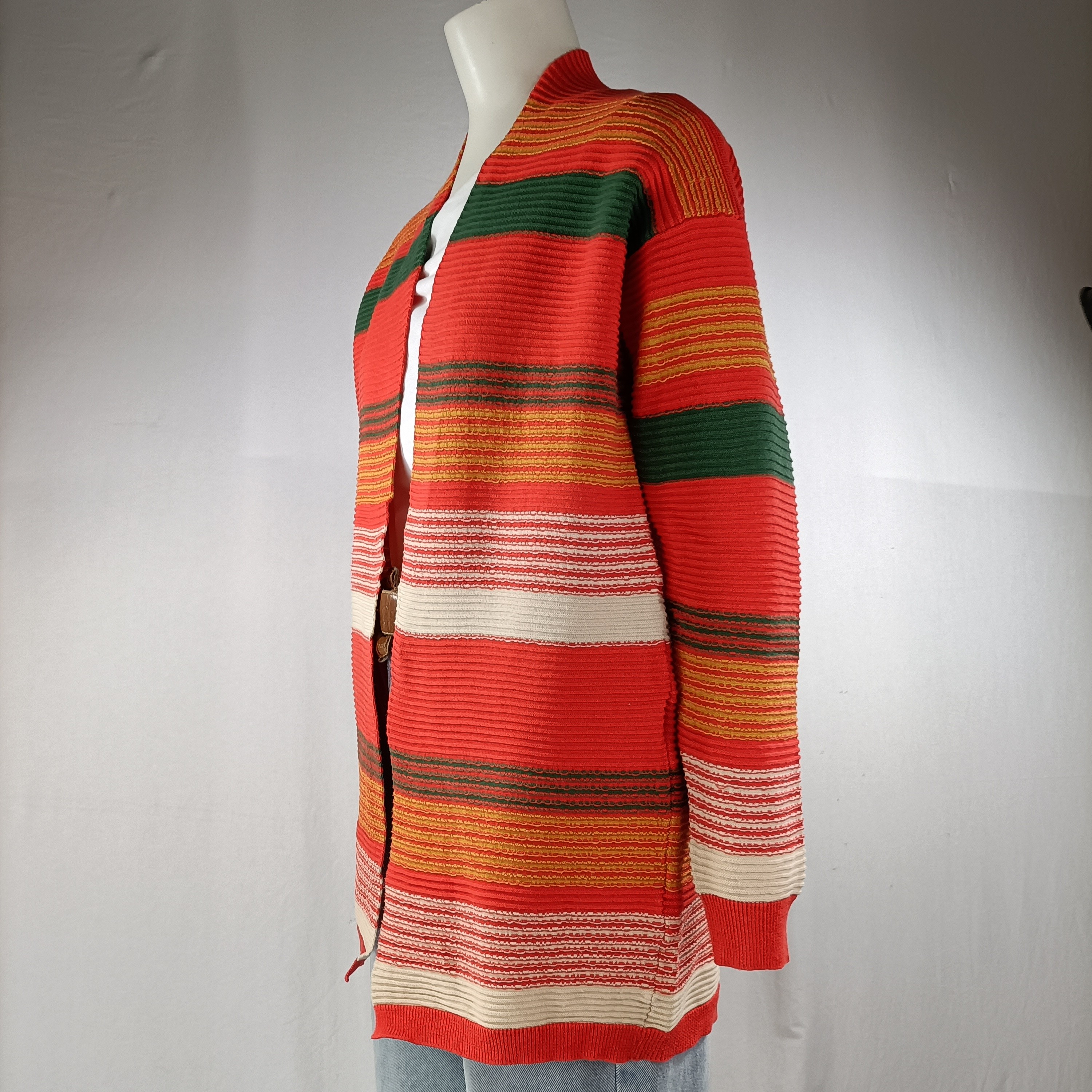 Gilet rayé en coton - Rinascimento - Taille M - Photo 1