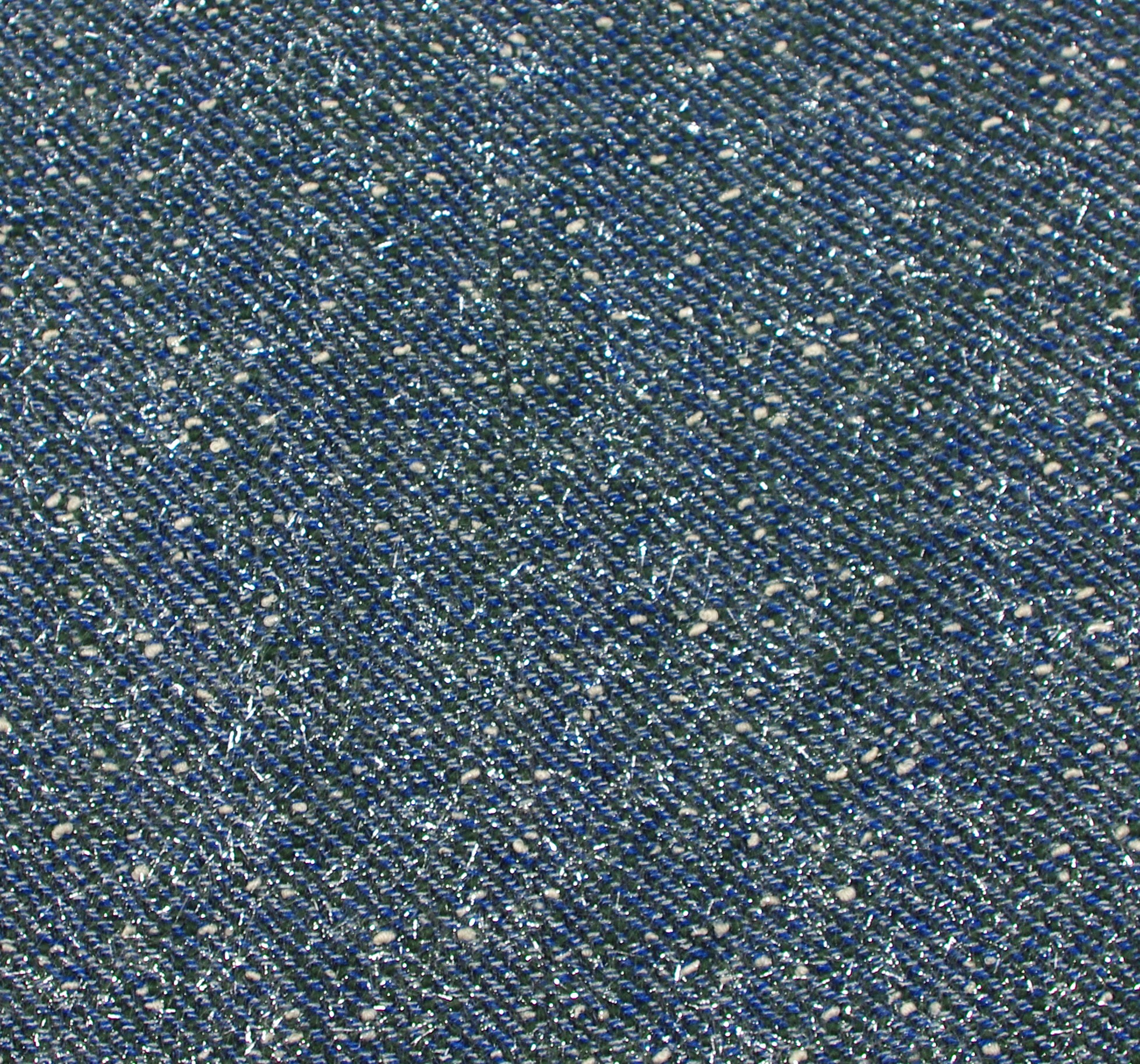 Jupe Richard Nicoll -34 - bleu chiné brillant vintage - Photo 8