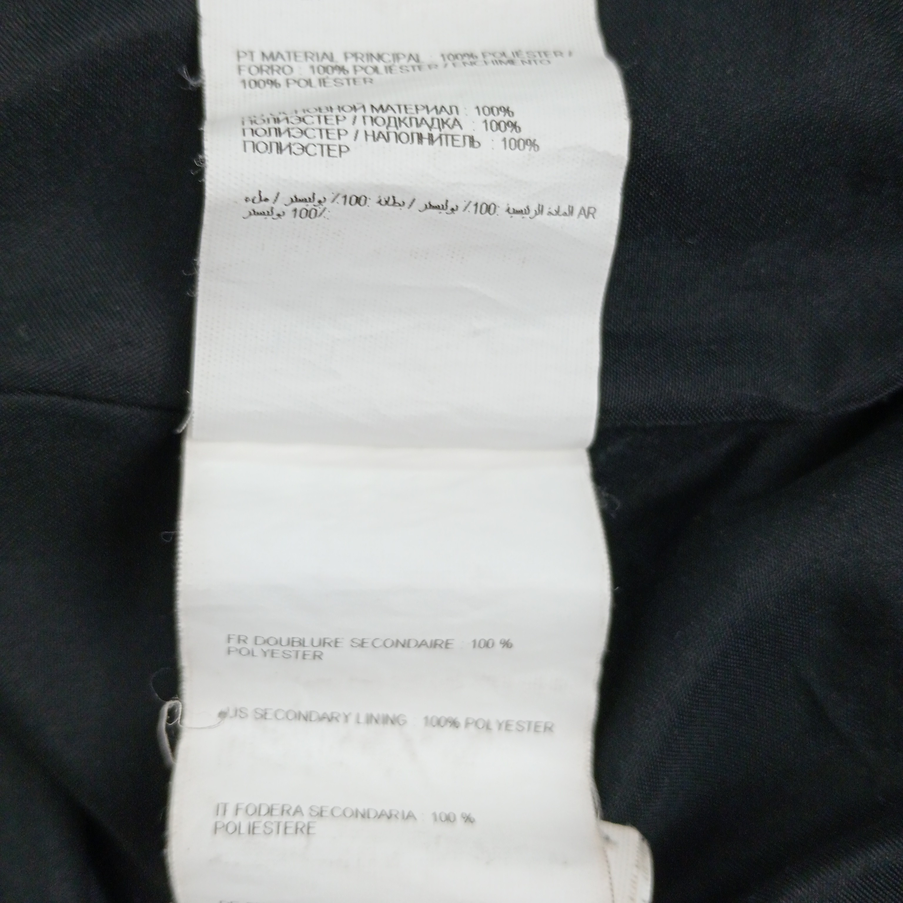 Doudoune femme sans capuche de la marque Jennyfer à manches longues de couleur noir taille S (36) - Image 3